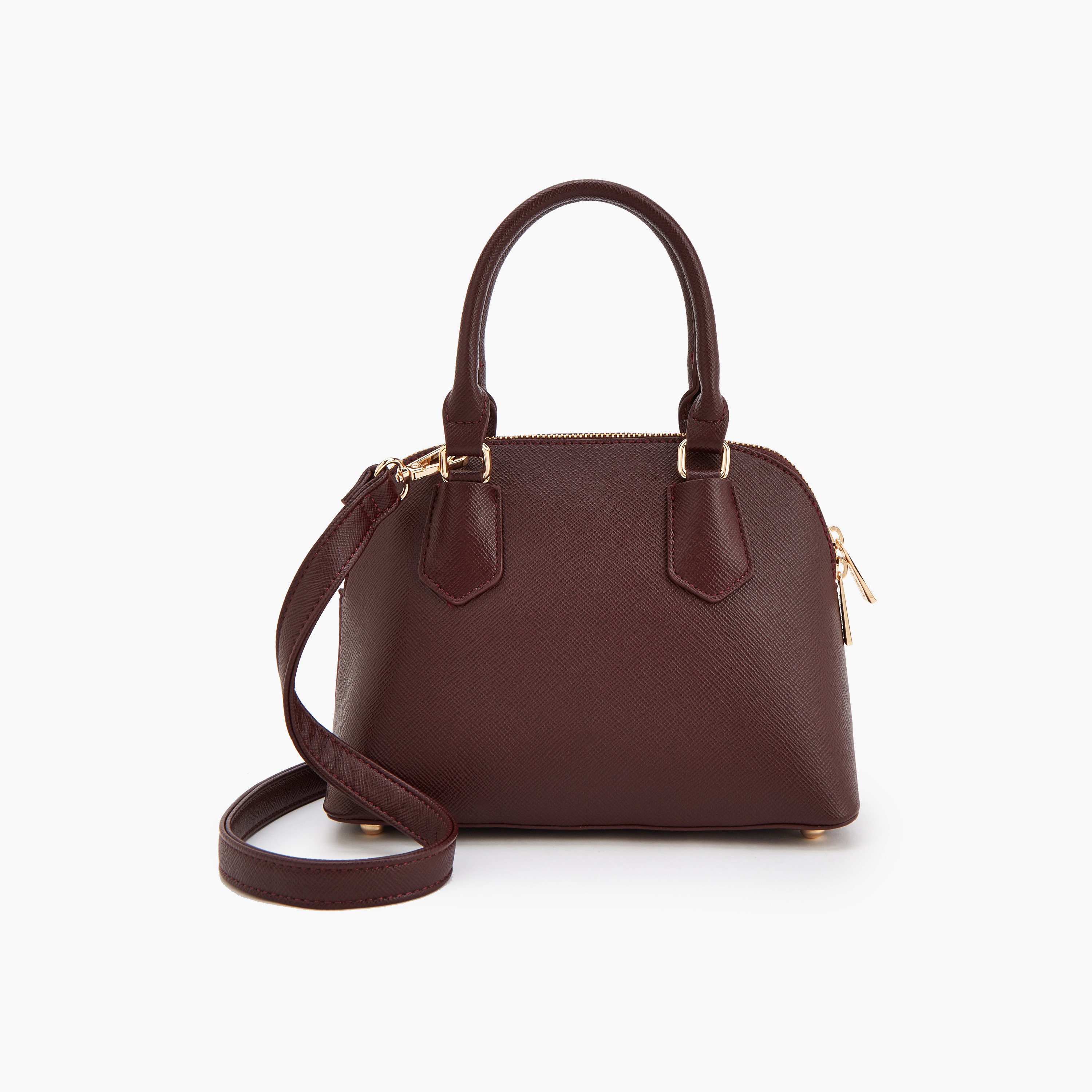 شنطة توتي بارزة الملمس بحزام قابل للفصل من فلورا بيلا-women-bagsandwallets-handbags-image-5