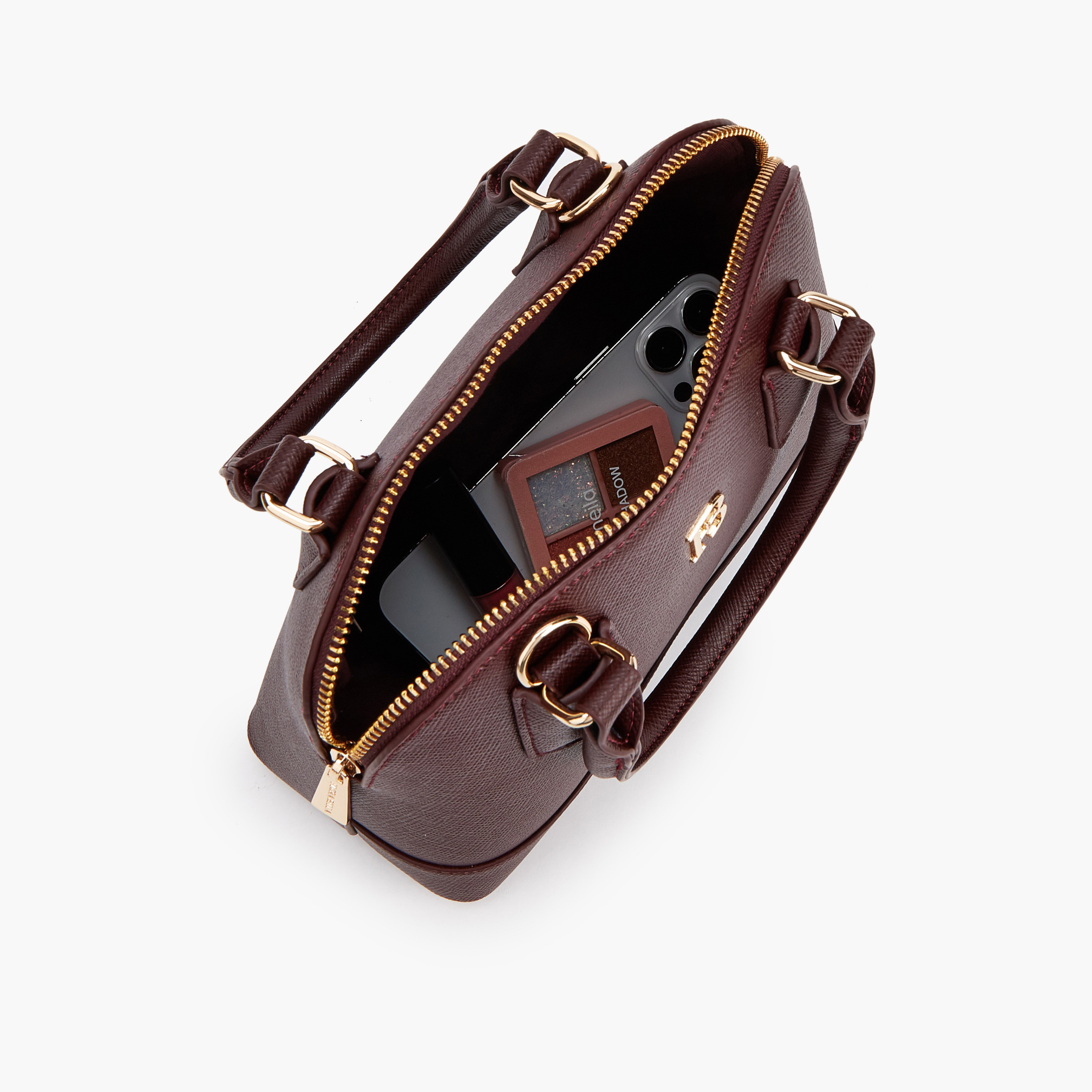 شنطة توتي بارزة الملمس بحزام قابل للفصل من فلورا بيلا-women-bagsandwallets-handbags-image-7