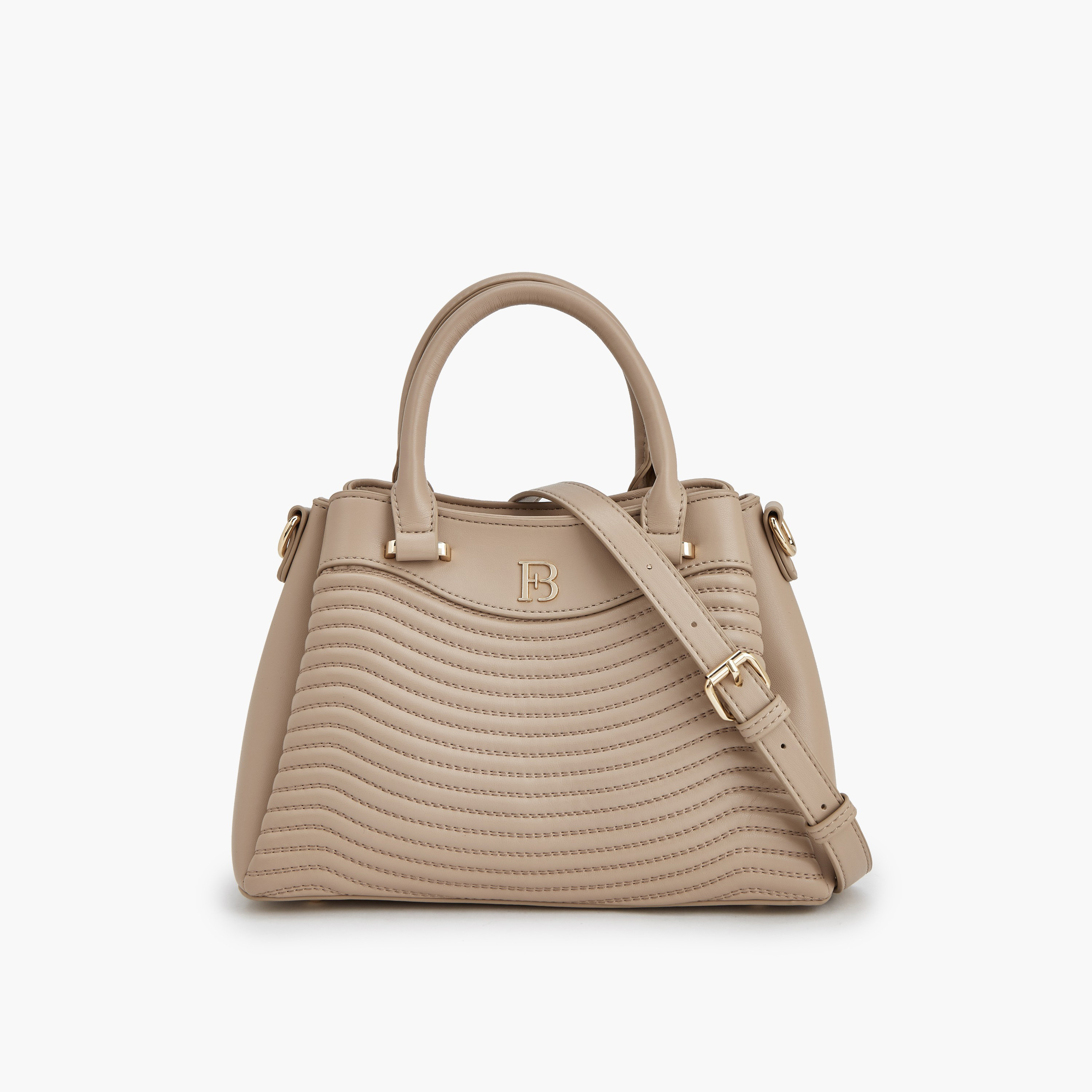 Flora Bella Quilted Satchel Bag with Detachable Strap-women-bagsandwallets-handbags-image-1