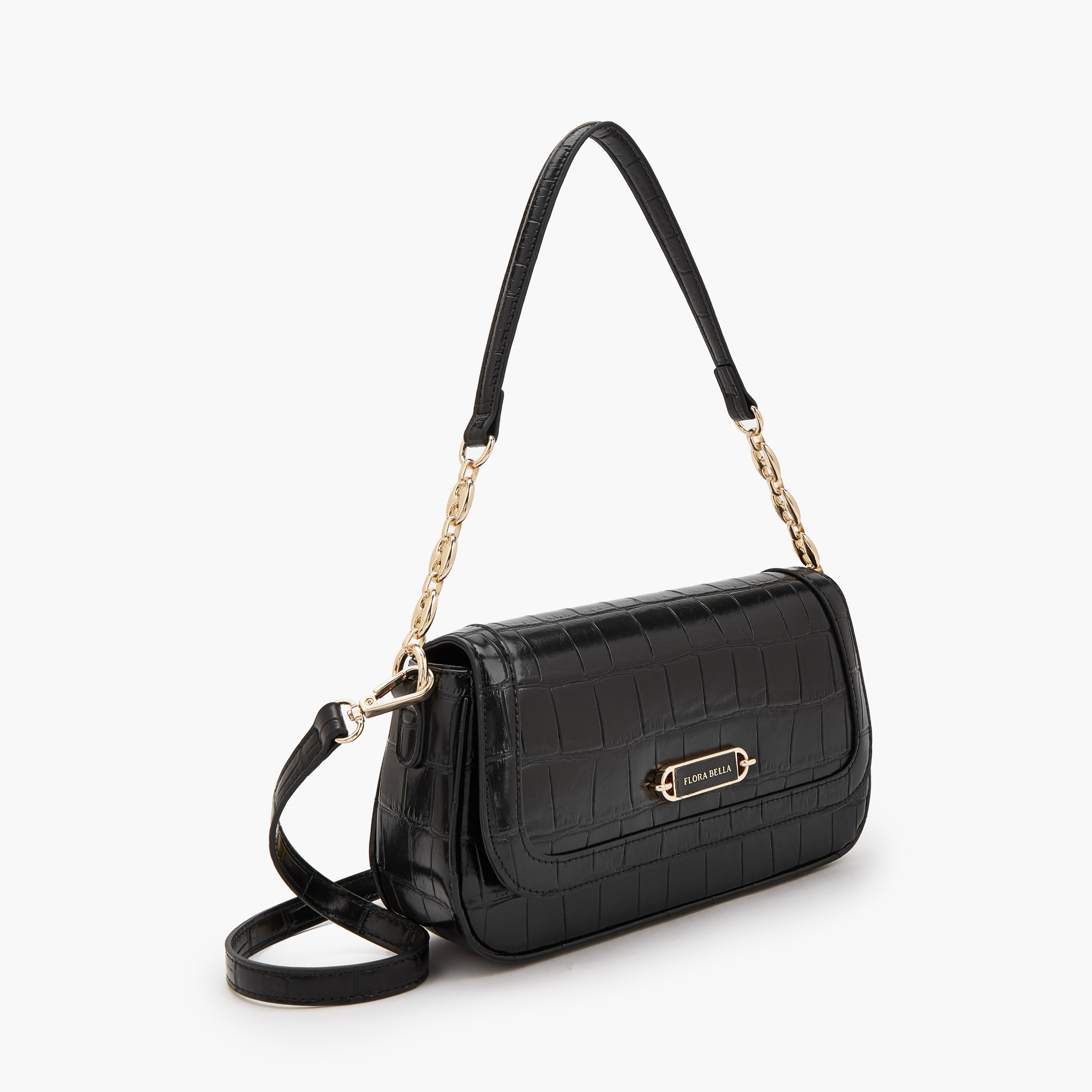 شنطة كروس بودي بارزة الملمس بطية إغلاق مغناطيسية من فلورا بيلا-women-bagsandwallets-handbags-image-3