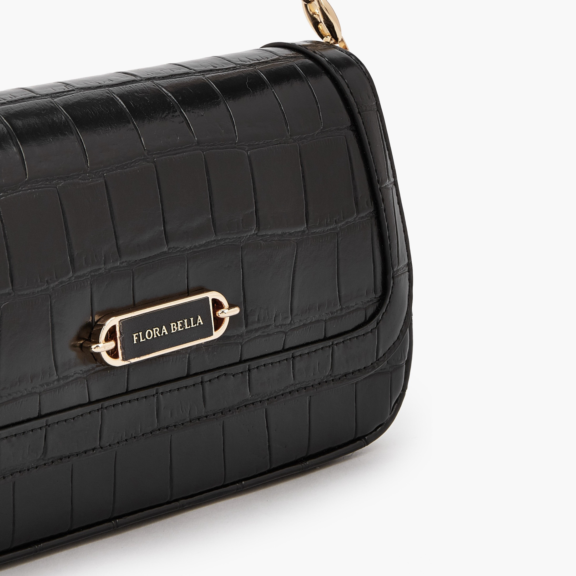 شنطة كروس بودي بارزة الملمس بطية إغلاق مغناطيسية من فلورا بيلا-women-bagsandwallets-handbags-image-4
