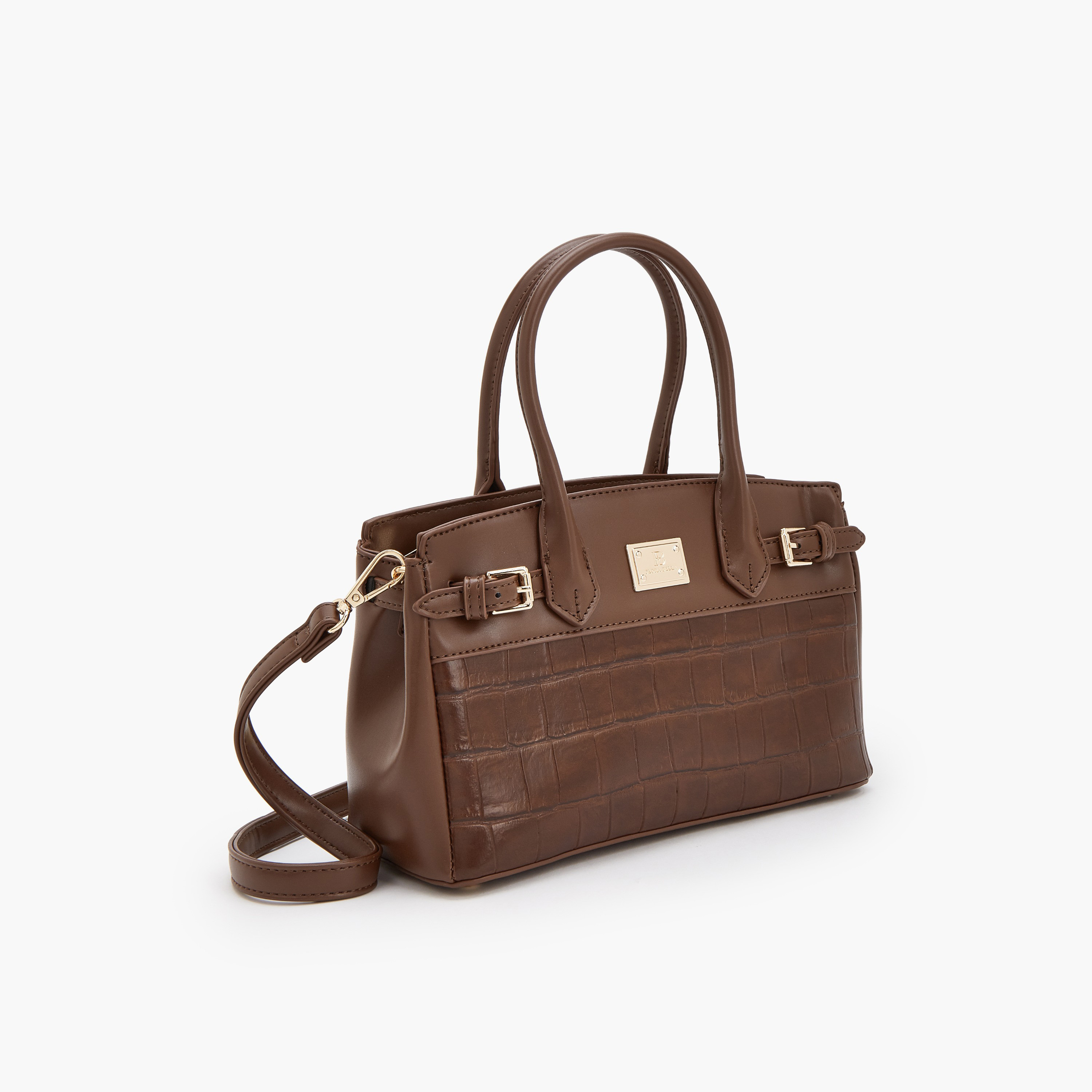 شنطة كروس بودي بارزة الملمس بحزام قابل للفصل من فلورا بيلا-women-bagsandwallets-handbags-image-3