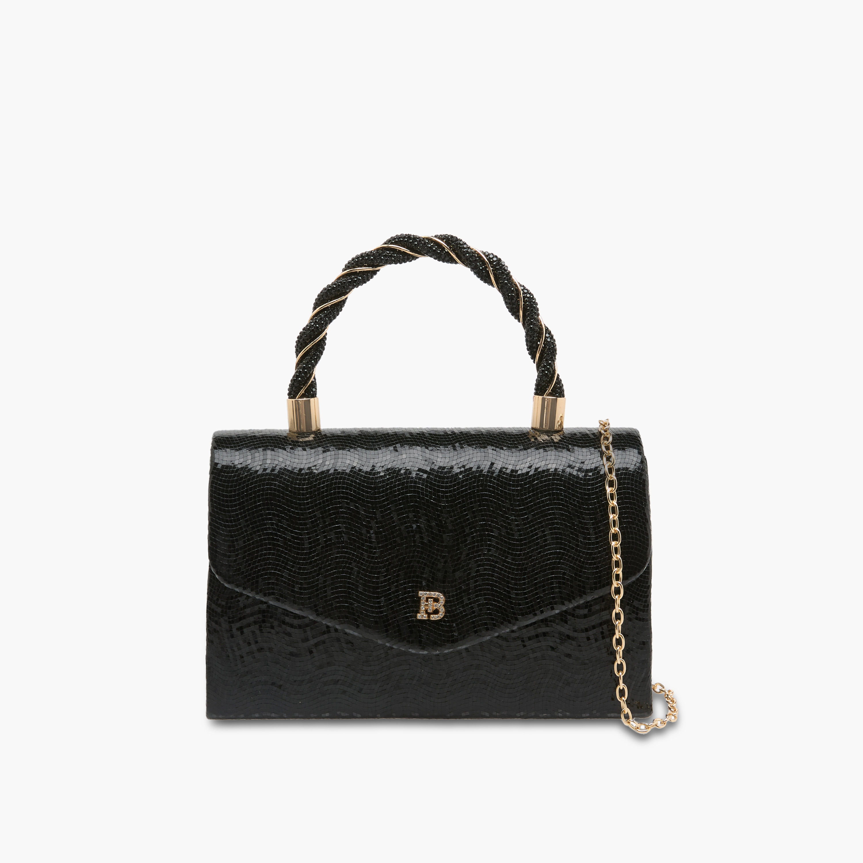 Flora Bella Textured Crossbody Bag with Detachable Shoulder Strap-women-bagsandwallets-handbags-image-1