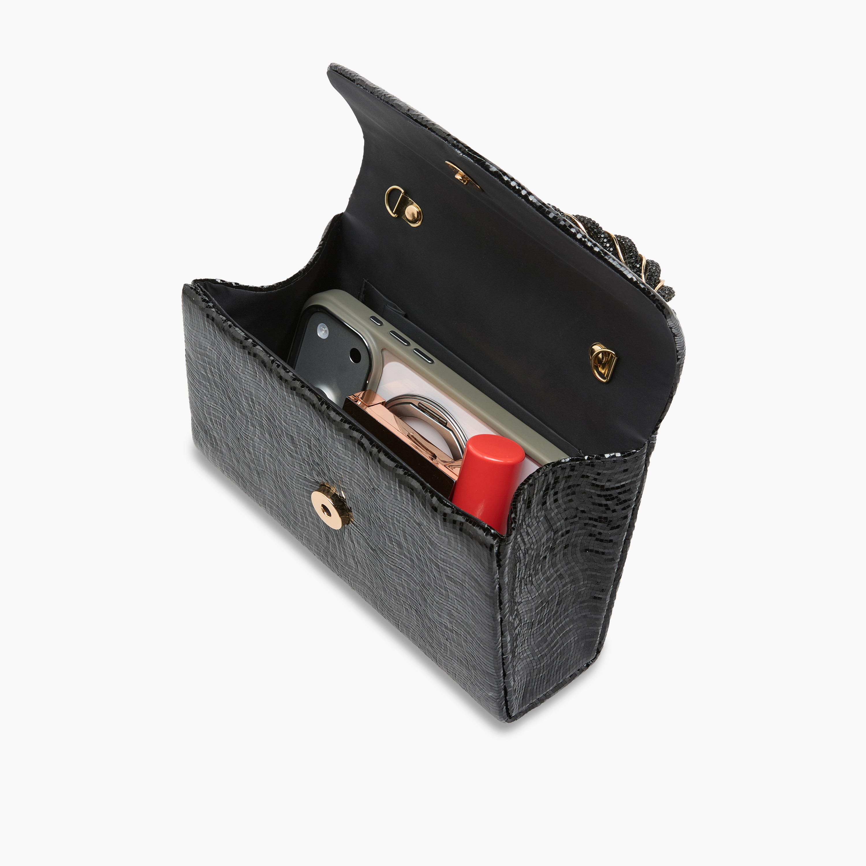 Flora Bella Textured Crossbody Bag with Detachable Shoulder Strap-women-bagsandwallets-handbags-image-8