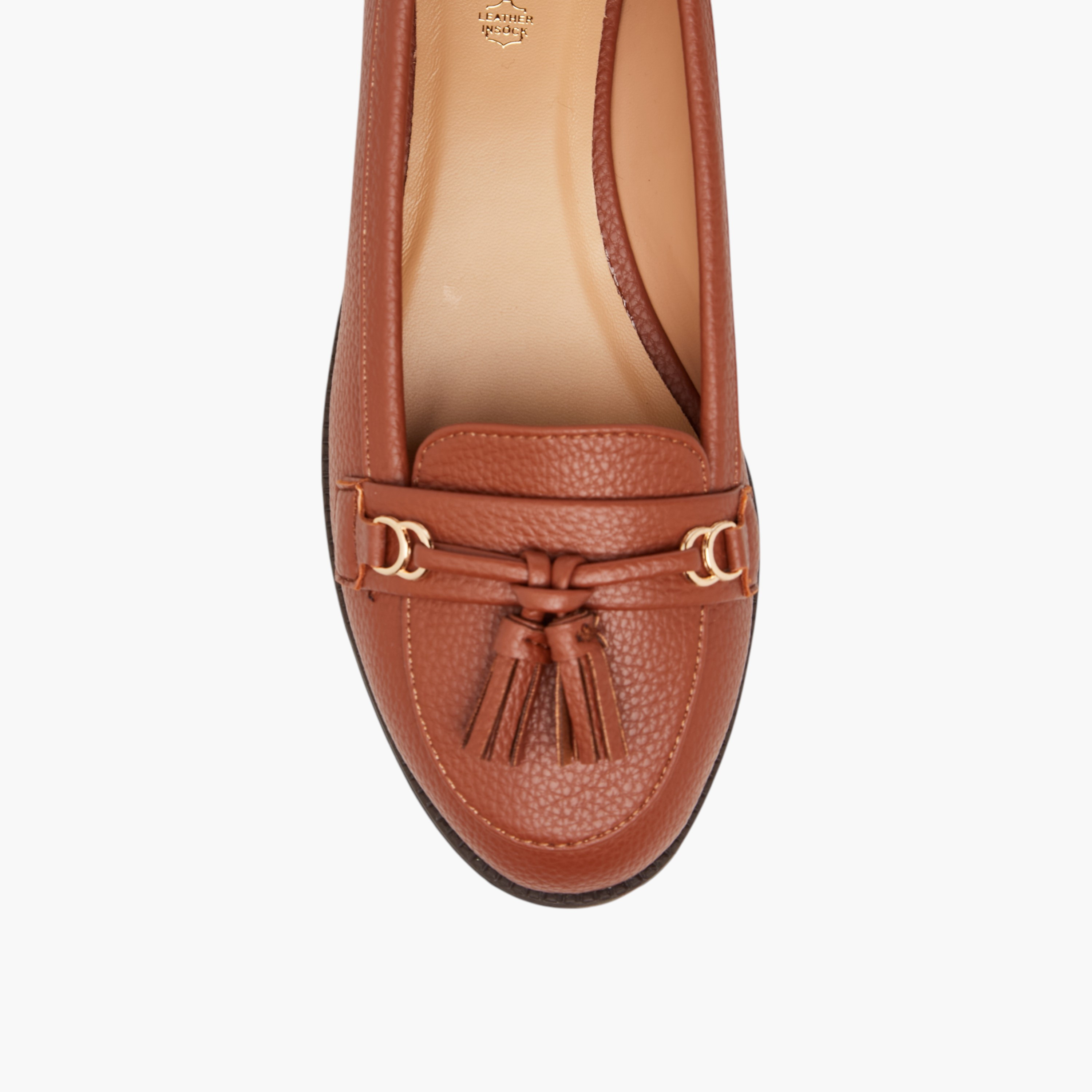 Paprika Tassel Accent Slip-On Loafers-women-shoes-loafersandmoccasins-image-4