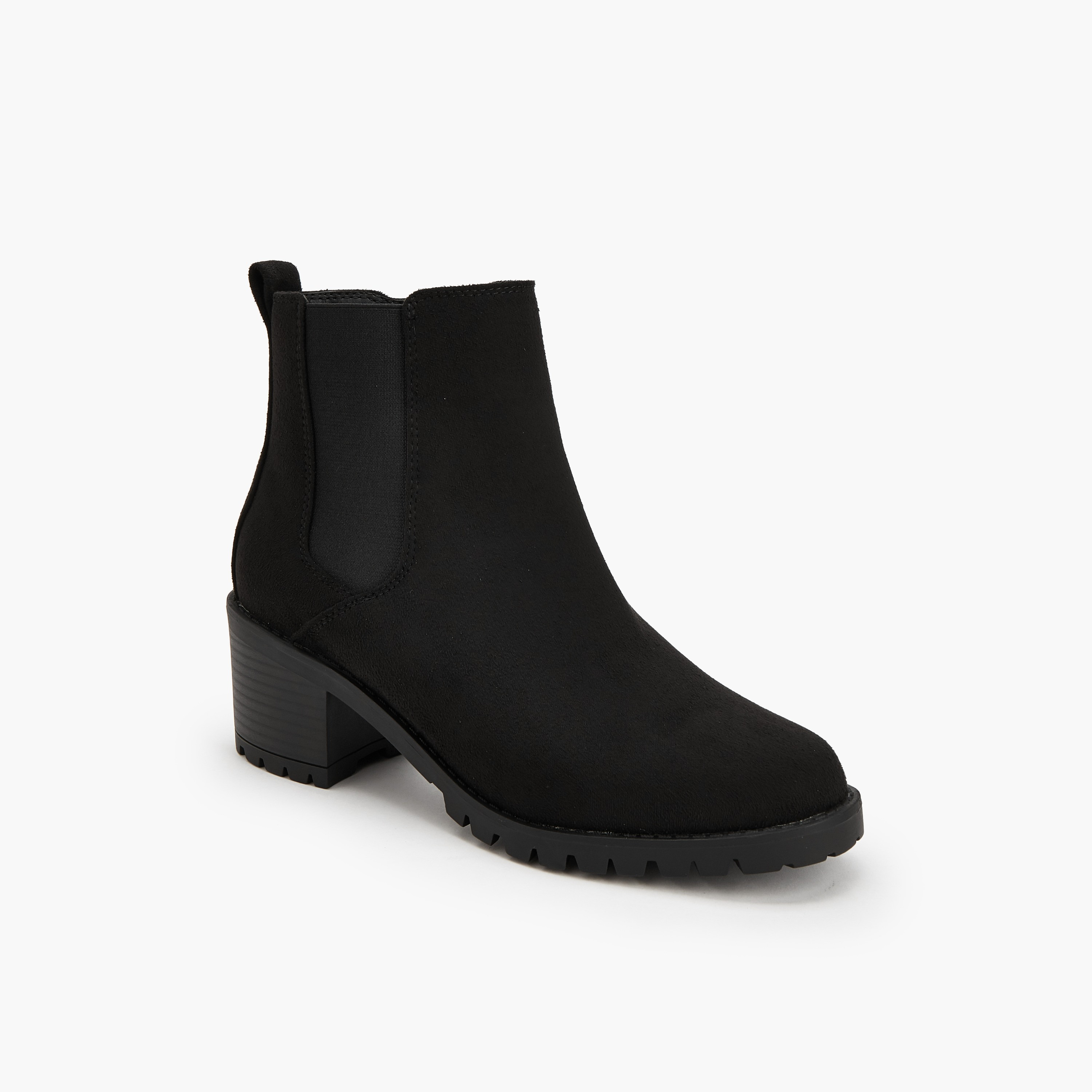 بوت طول الكاحل بكعب سميك للنساء من فلورا بيلا-women-shoes-boots-image-2