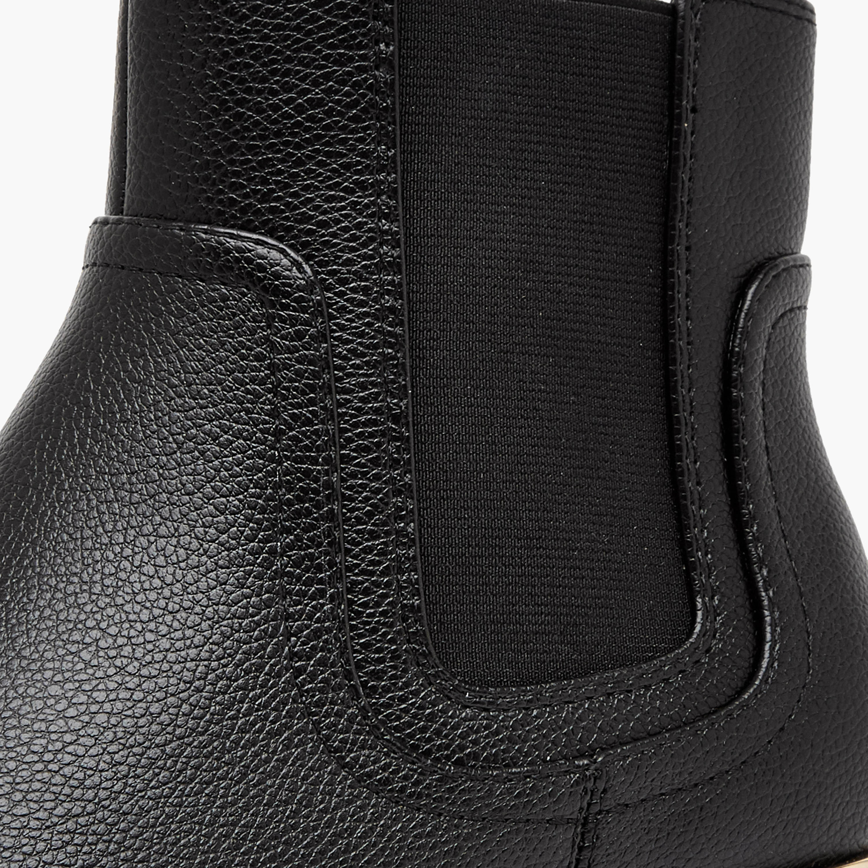 Flora Bella Solid Chelsea Ankle Boots with Block Heels-women-shoes-boots-image-4