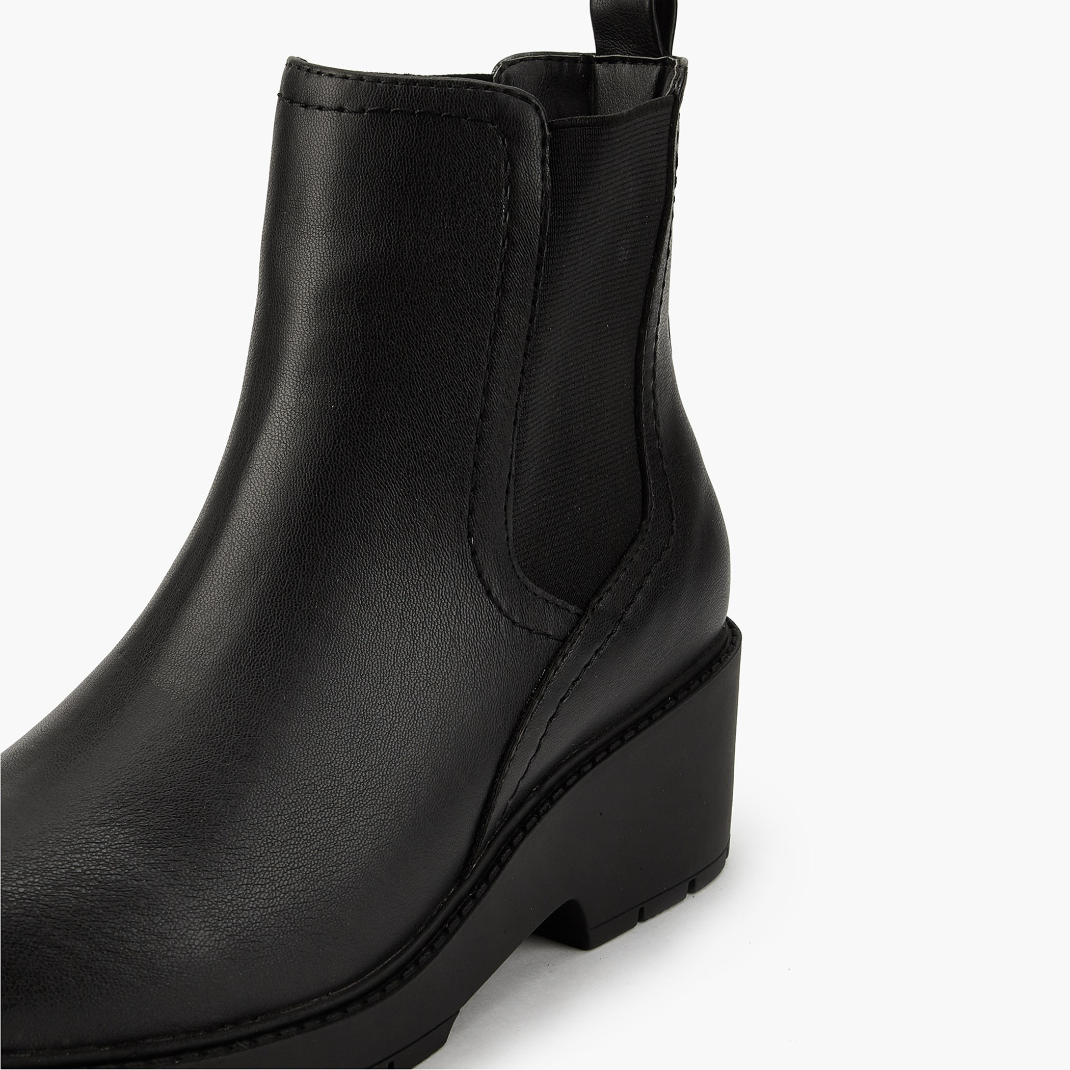 Flora Bella Women's Elastic Panel Slip-On Ankle Boots-women-shoes-boots-image-4