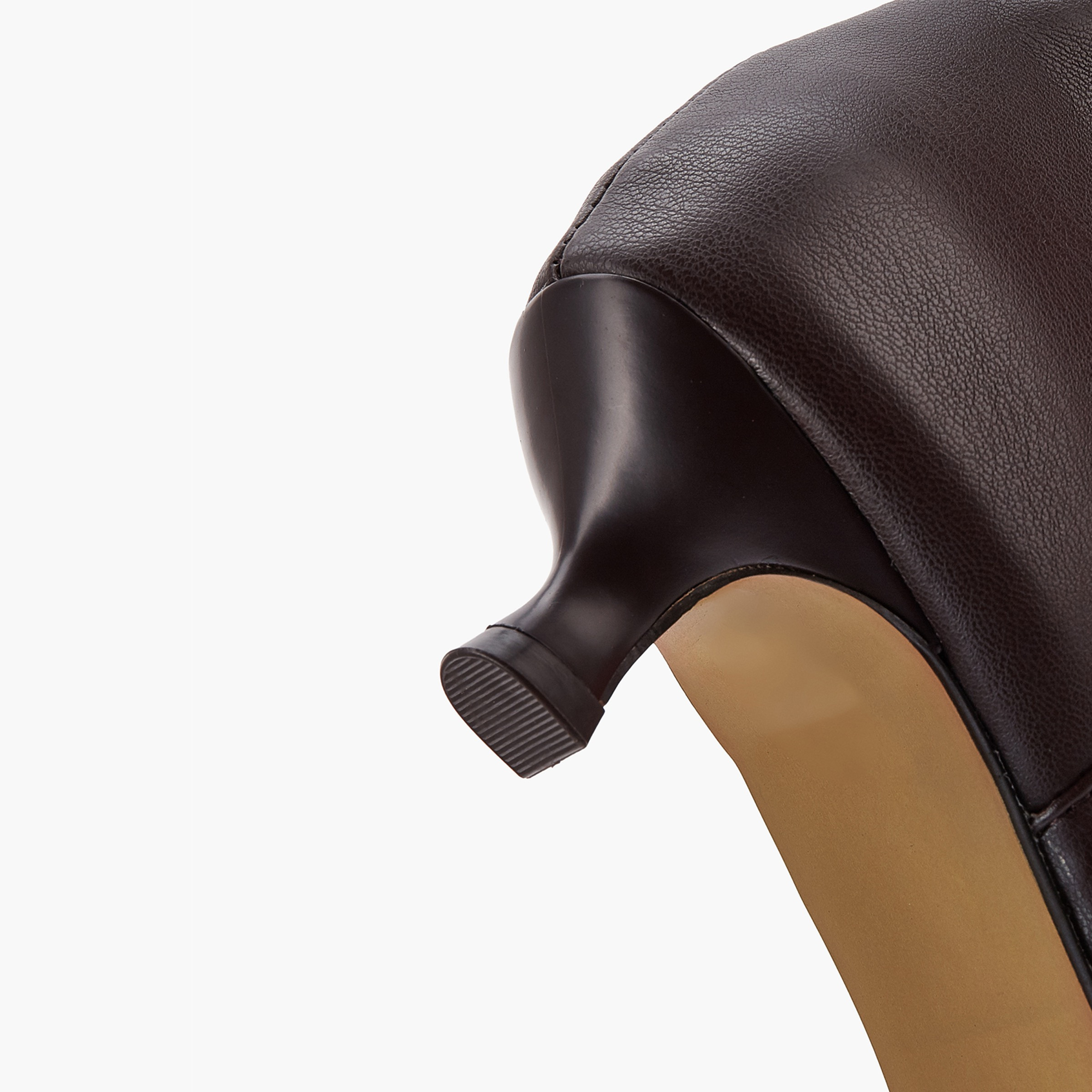 Flora Bella Women's Ruched Kitten Heel High Shaft Boots-women-shoes-boots-image-5