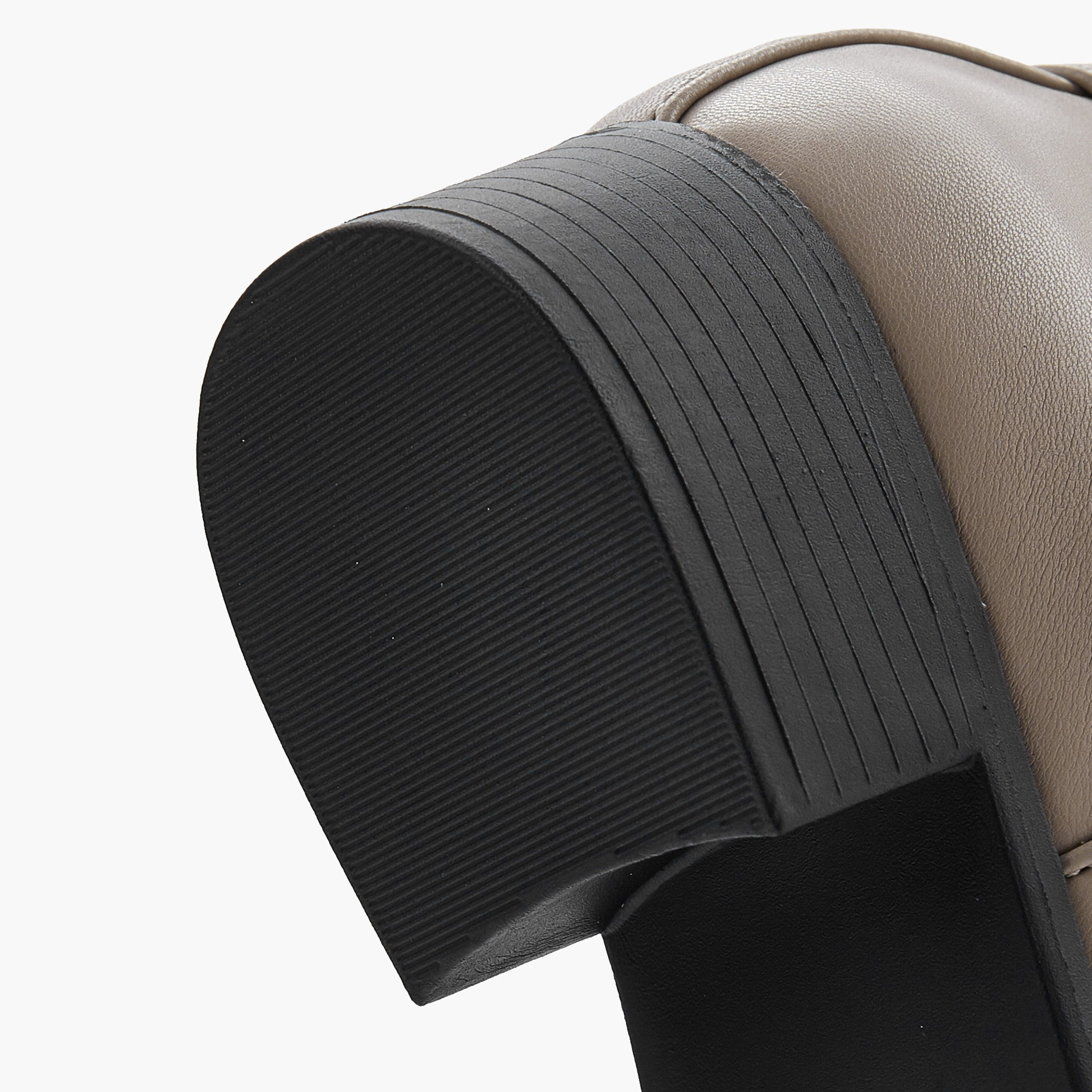 Flora Bella Chain Accent Ankle Boots with Zip Closure-women-shoes-boots-image-5