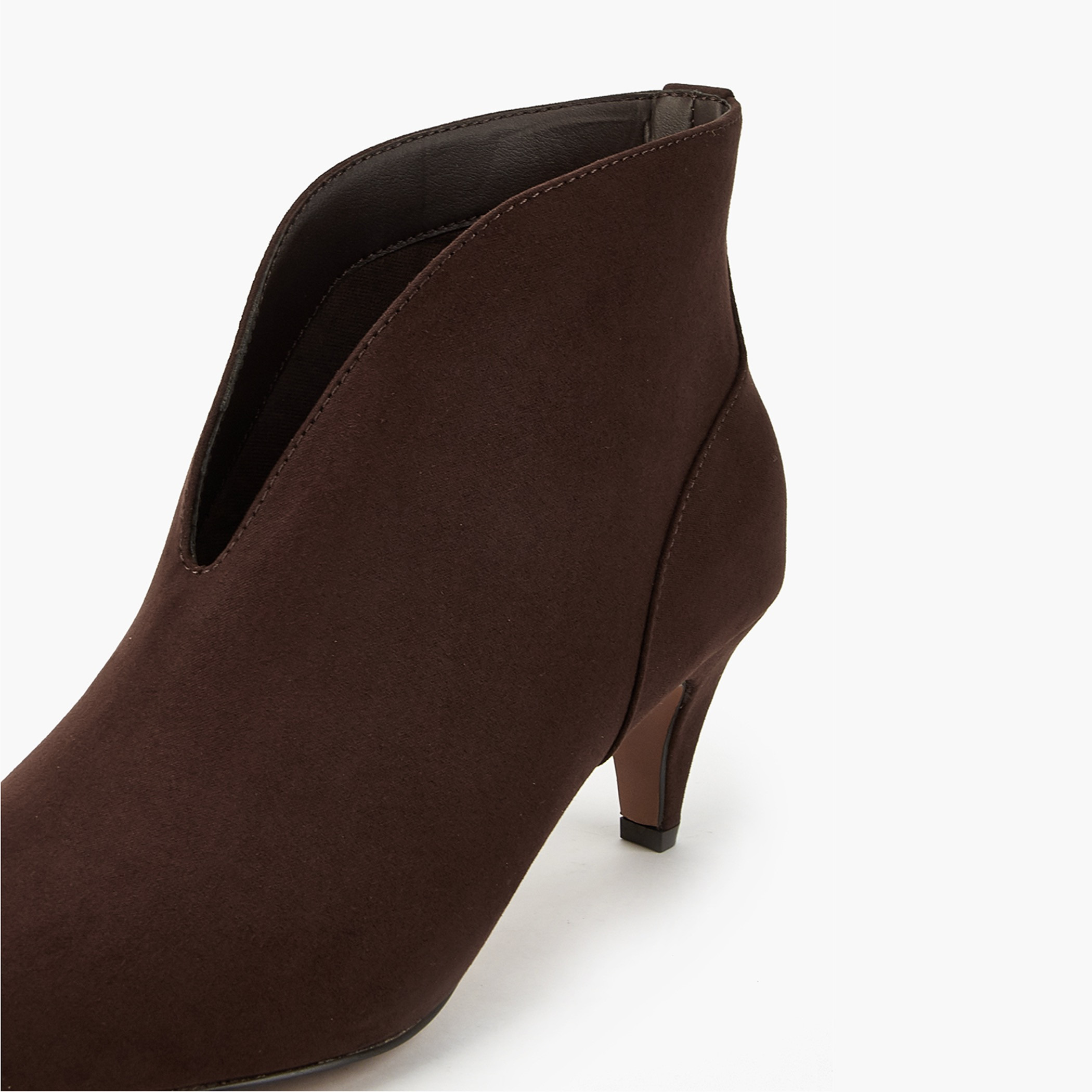 Flora Bella Women's Cone Heel Slip-On Ankle Boots-women-shoes-boots-image-4