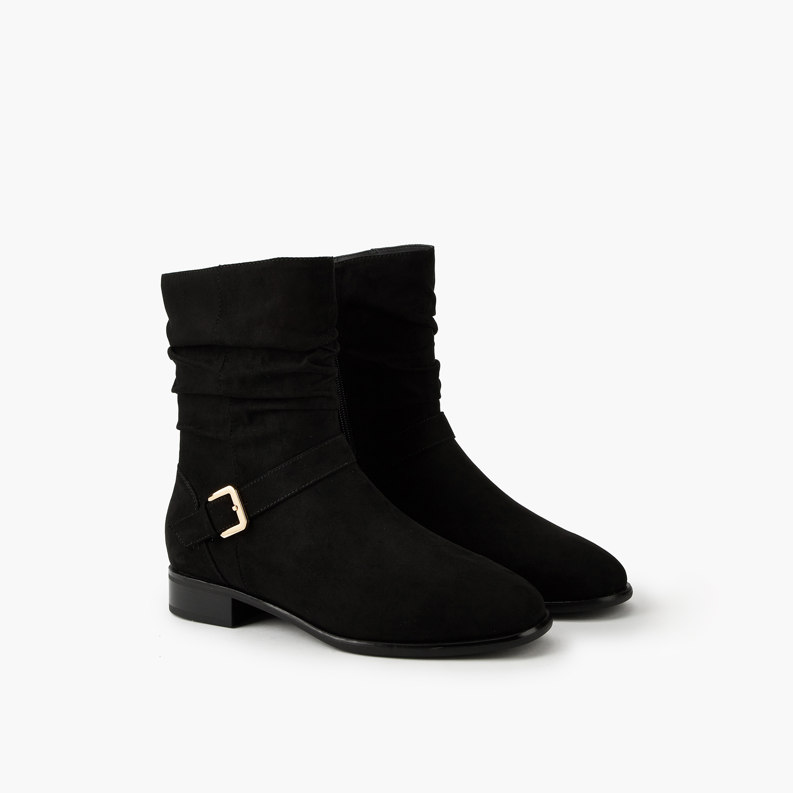 Flora Bella Women's Ankle Boots with Zip Closure-women-shoes-boots-image-1