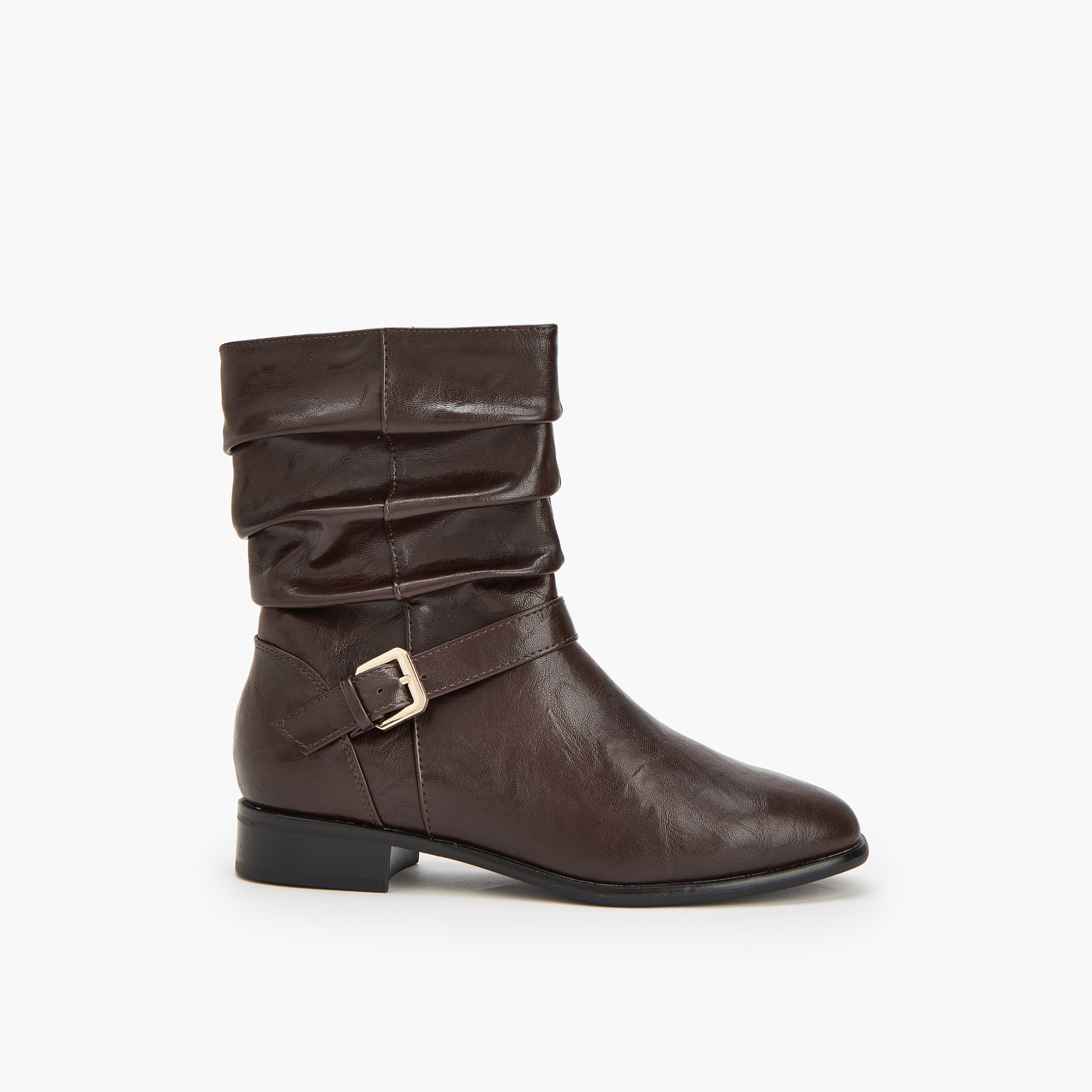 Flora Bella Women Buckle Accent High Shaft Boots-women-shoes-boots-image-3