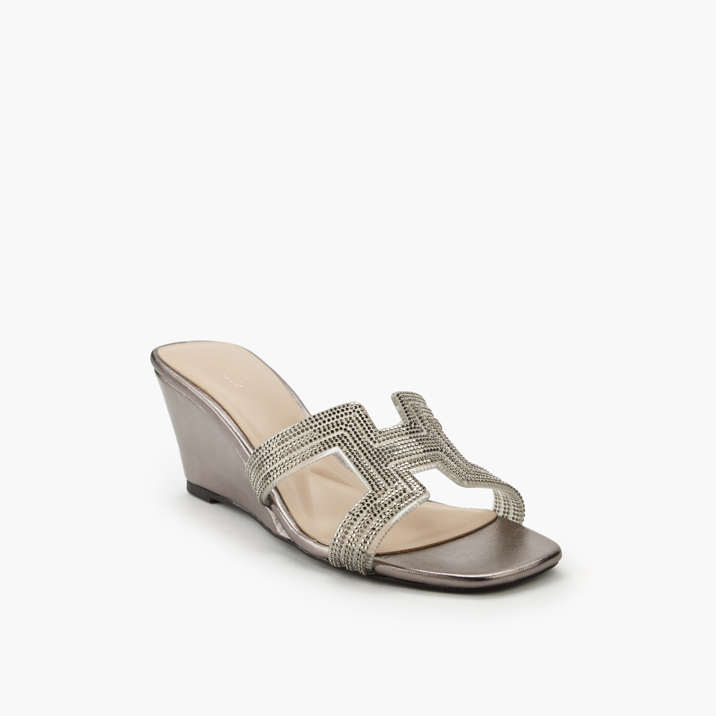 Celeste Women Embellished Wedge Heel Sandals-women-shoes-sandals-heeled-image-2