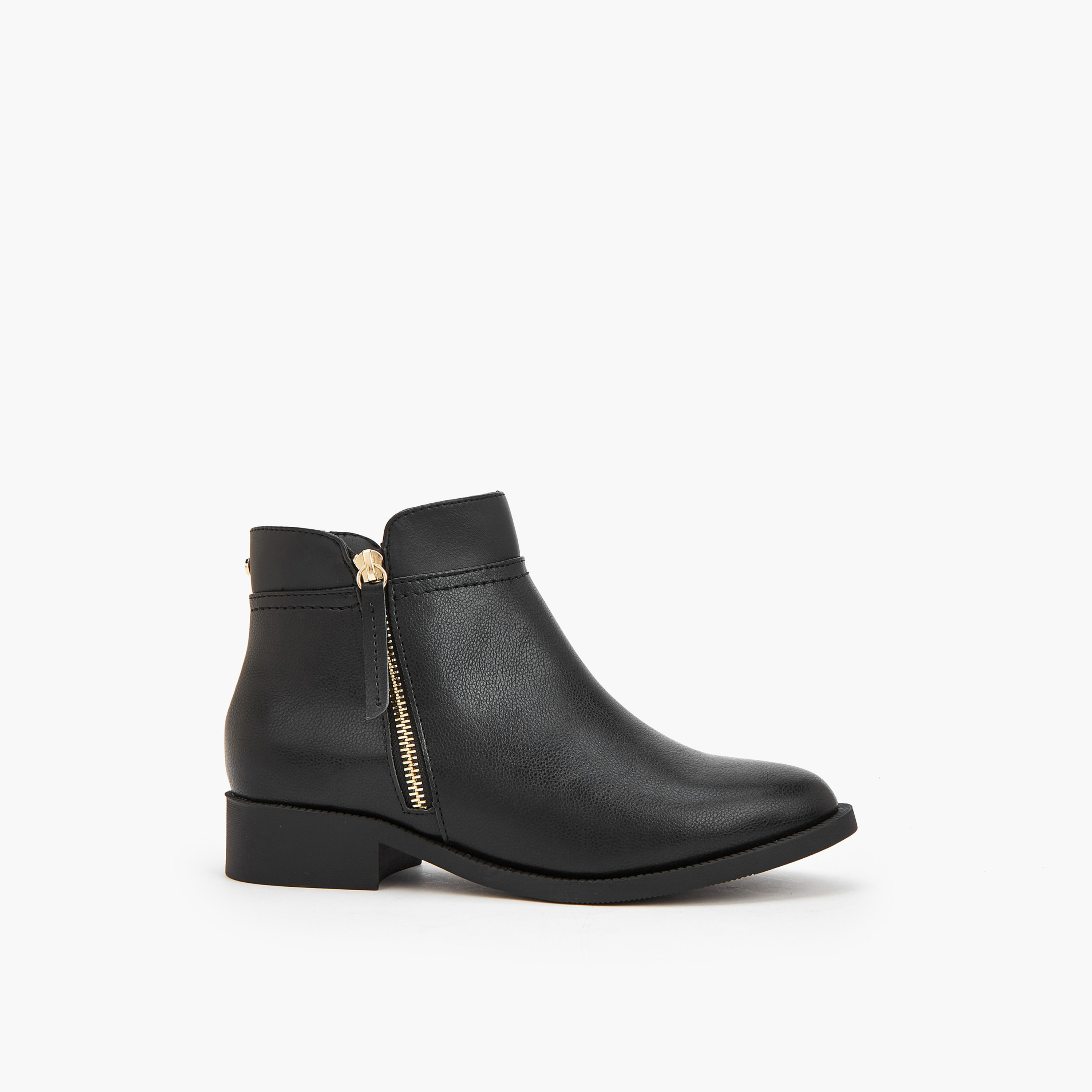 Flora Bella Women Textured Ankle Boots-women-shoes-boots-image-3