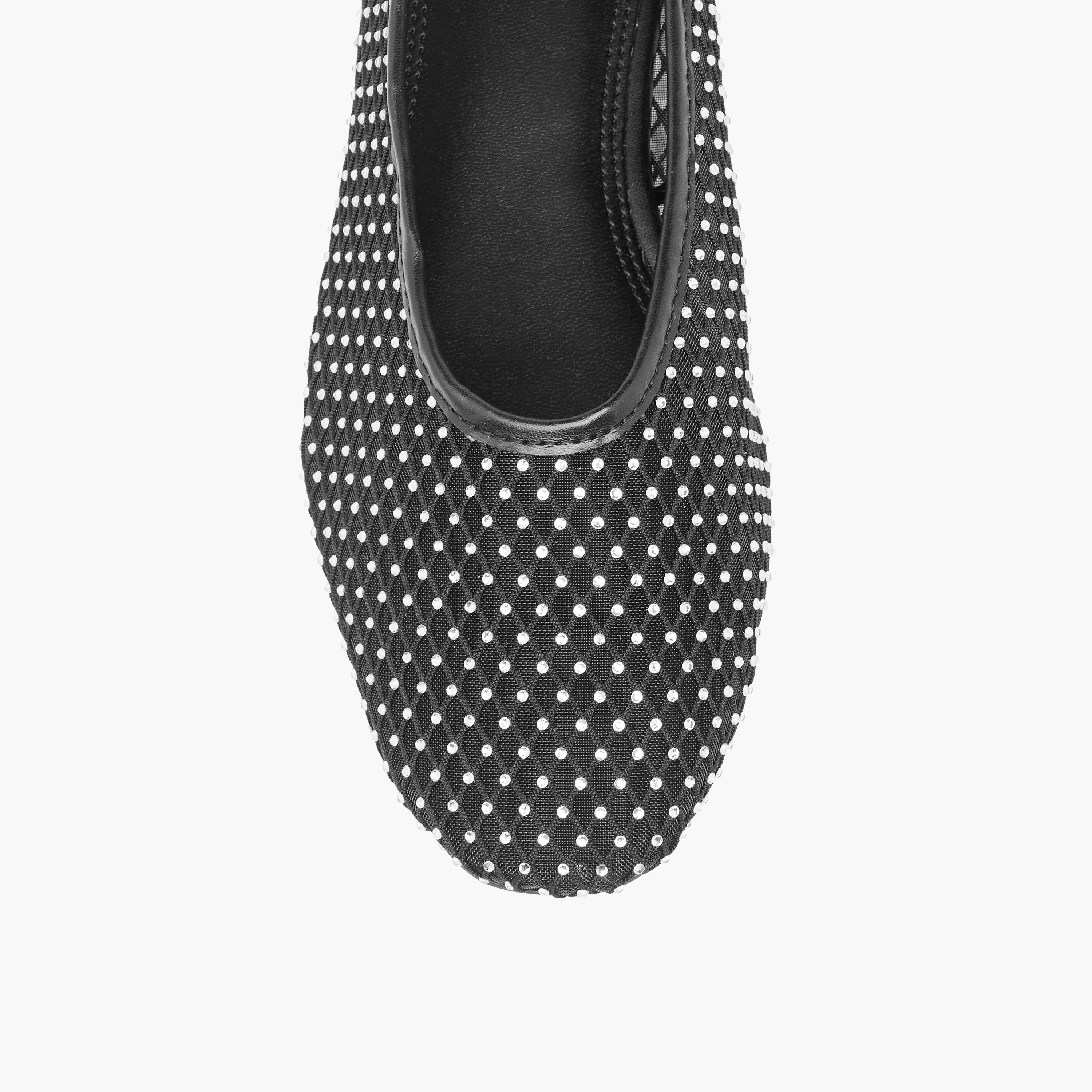 Celeste Women's Textured Slip-On Ballerina Shoes-women-shoes-flats-ballerinas-image-4