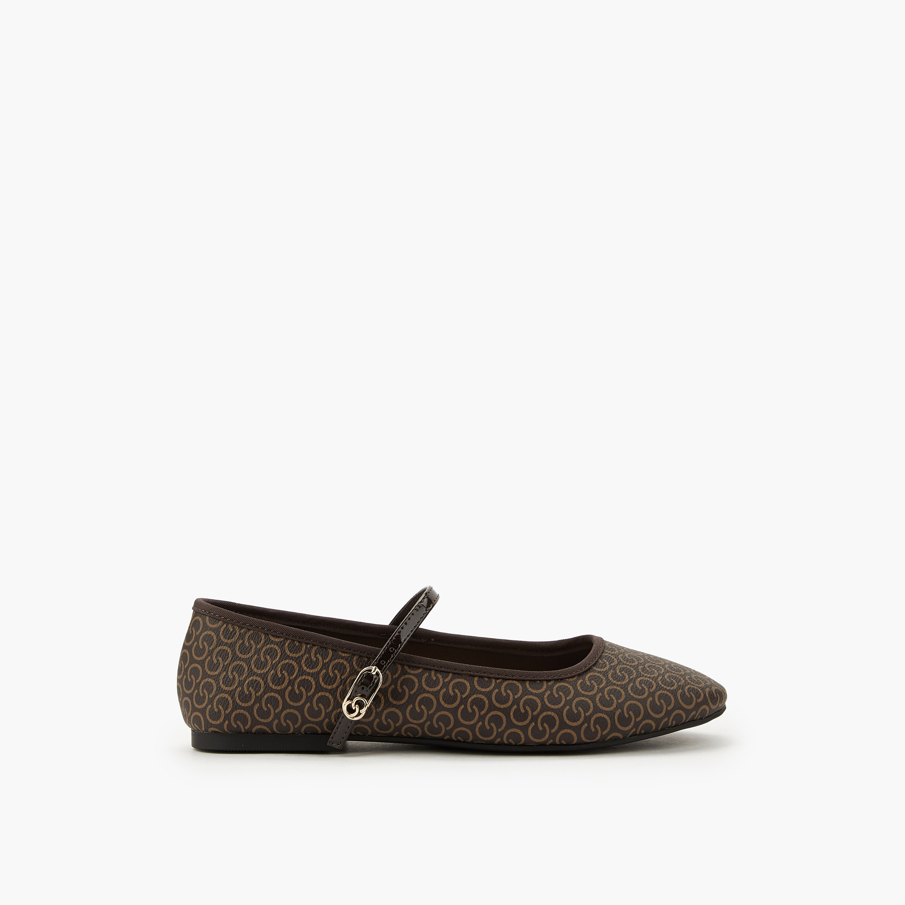 حذاء باليرينا بطبعات شعار للنساء من سيليست-women-shoes-ballerinas-image-2