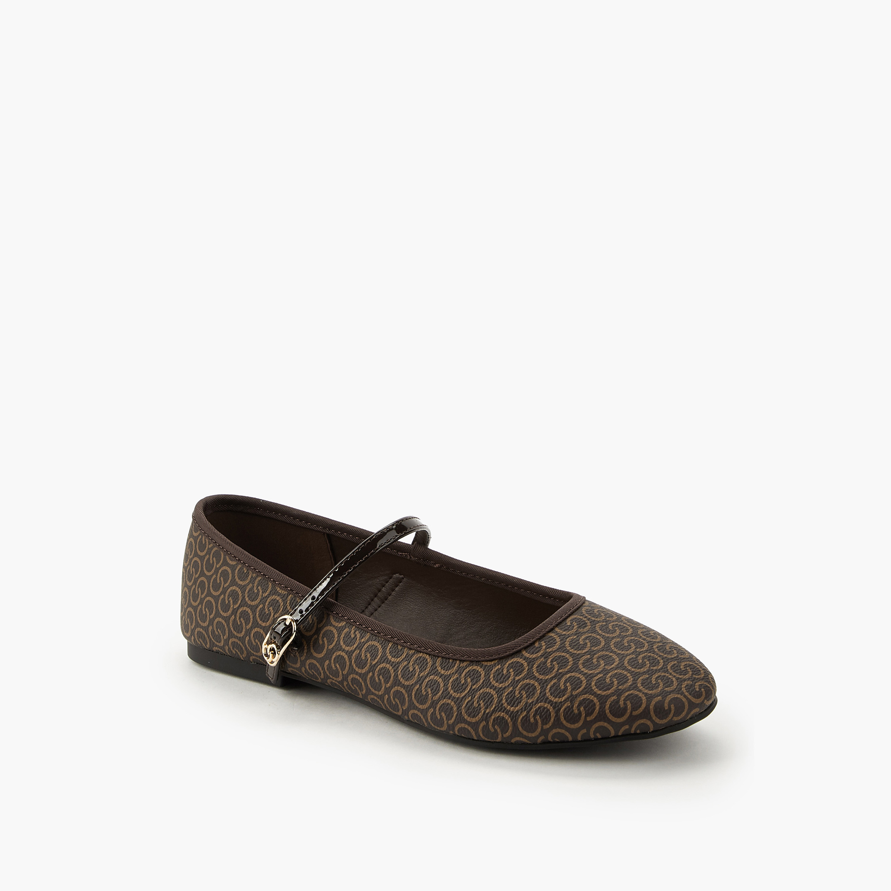 حذاء باليرينا بطبعات شعار للنساء من سيليست-women-shoes-ballerinas-image-3