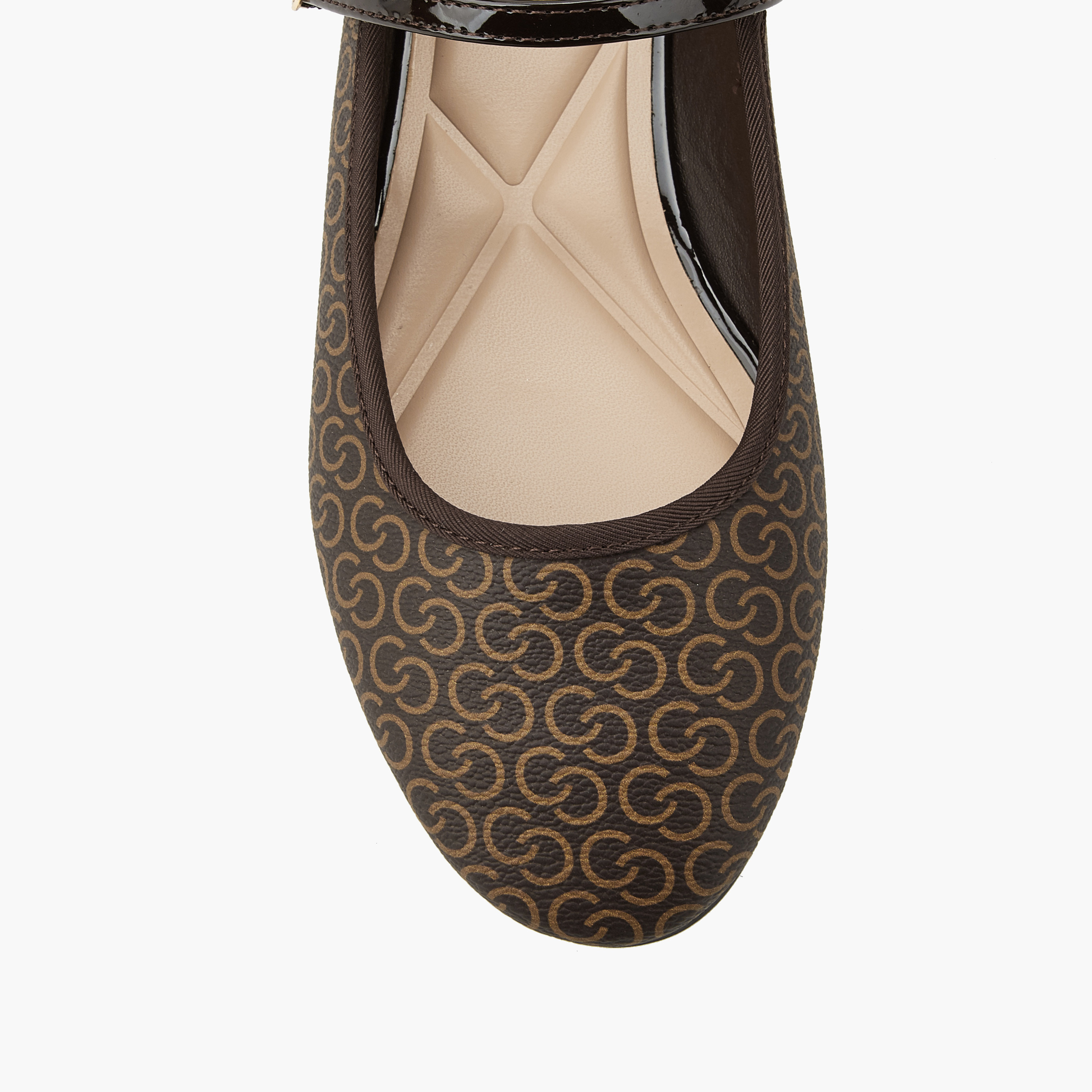 حذاء باليرينا بطبعات شعار للنساء من سيليست-women-shoes-ballerinas-image-4