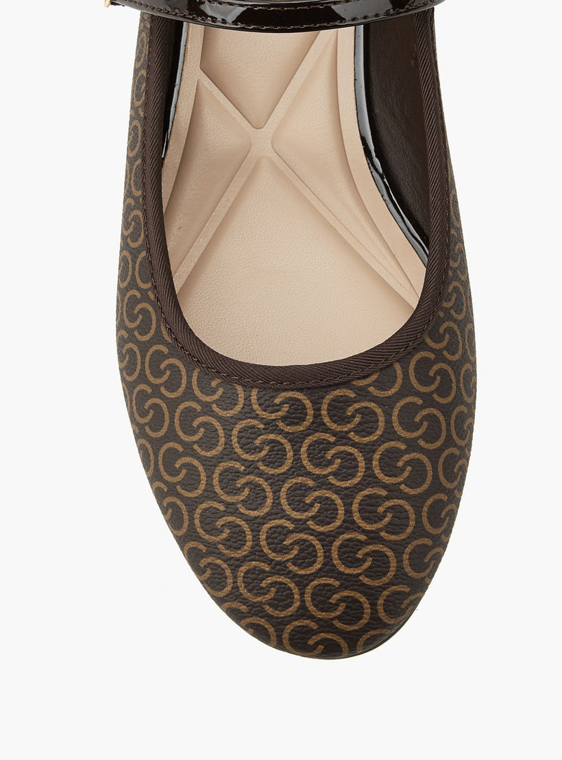 حذاء باليرينا بطبعات شعار للنساء من سيليست-women-shoes-ballerinas-image-4