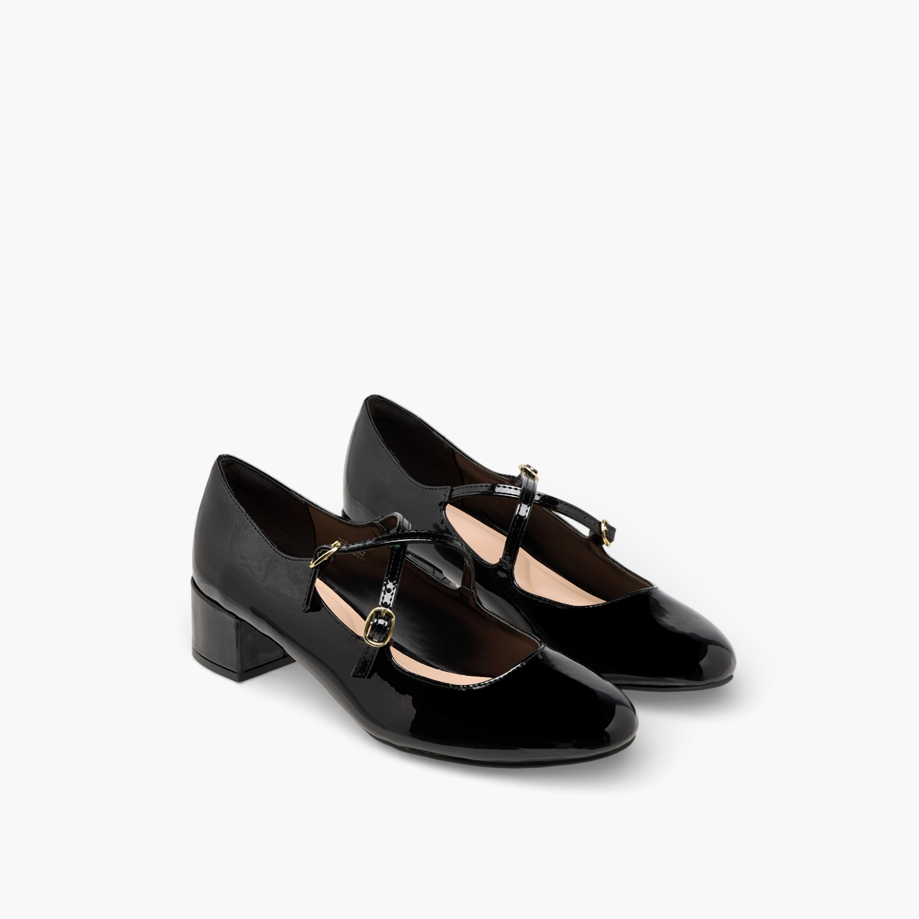 حذاء ماري جين بكعب سميك وإبزيم إغلاق للنساء من سيليست-women-shoes-sandals-heeled-image-1
