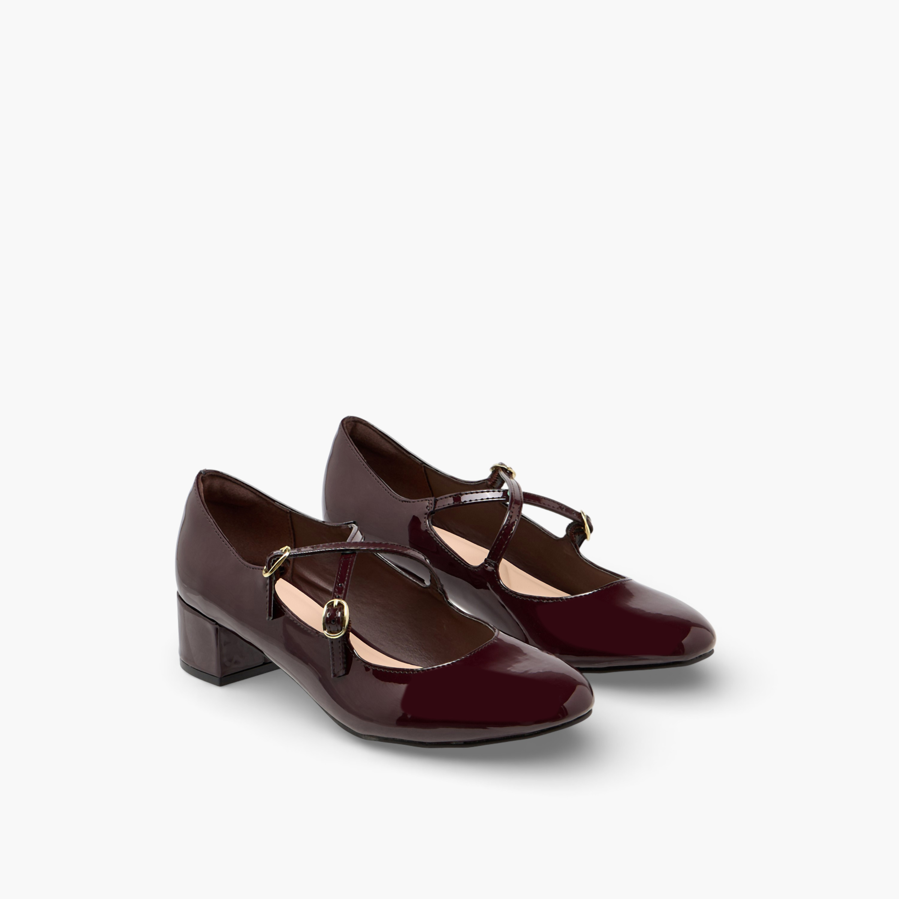 حذاء ماري جين بكعب سميك وإبزيم إغلاق للنساء من سيليست-women-shoes-sandals-heeled-image-1