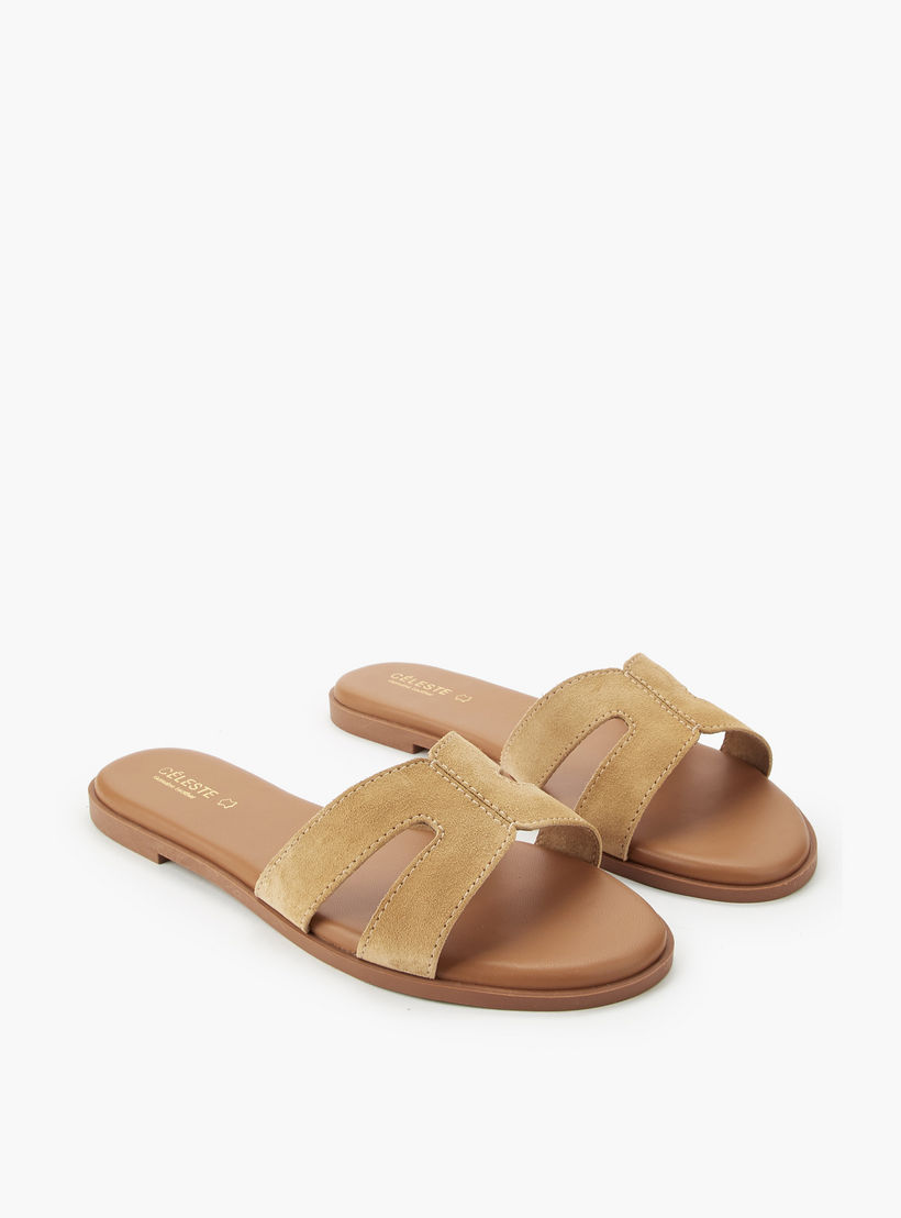 صندل جلد سهل الارتداء للنساء من سيليست-women-shoes-flats-sandals-image-1