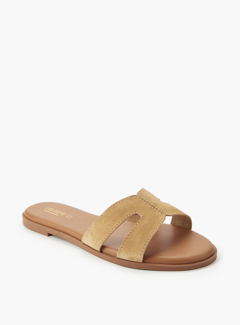 صندل جلد سهل الارتداء للنساء من سيليست-women-shoes-flats-sandals-image-2