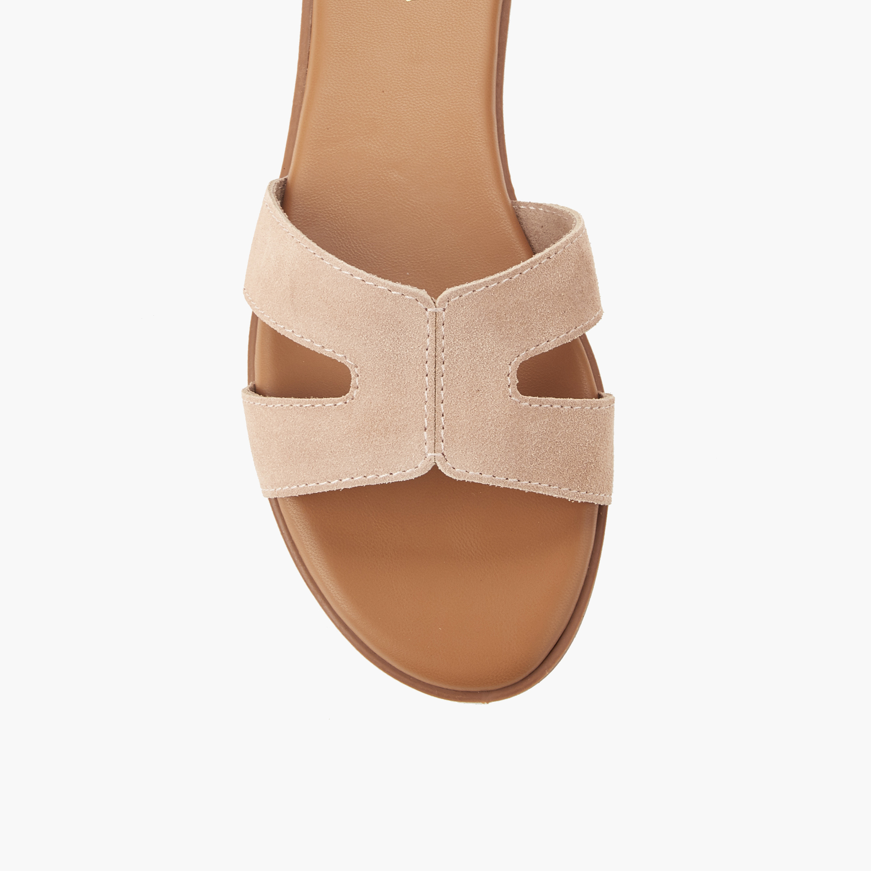 Celeste Women Leather Slip-On Sandals-women-shoes-flats-sandals-image-4