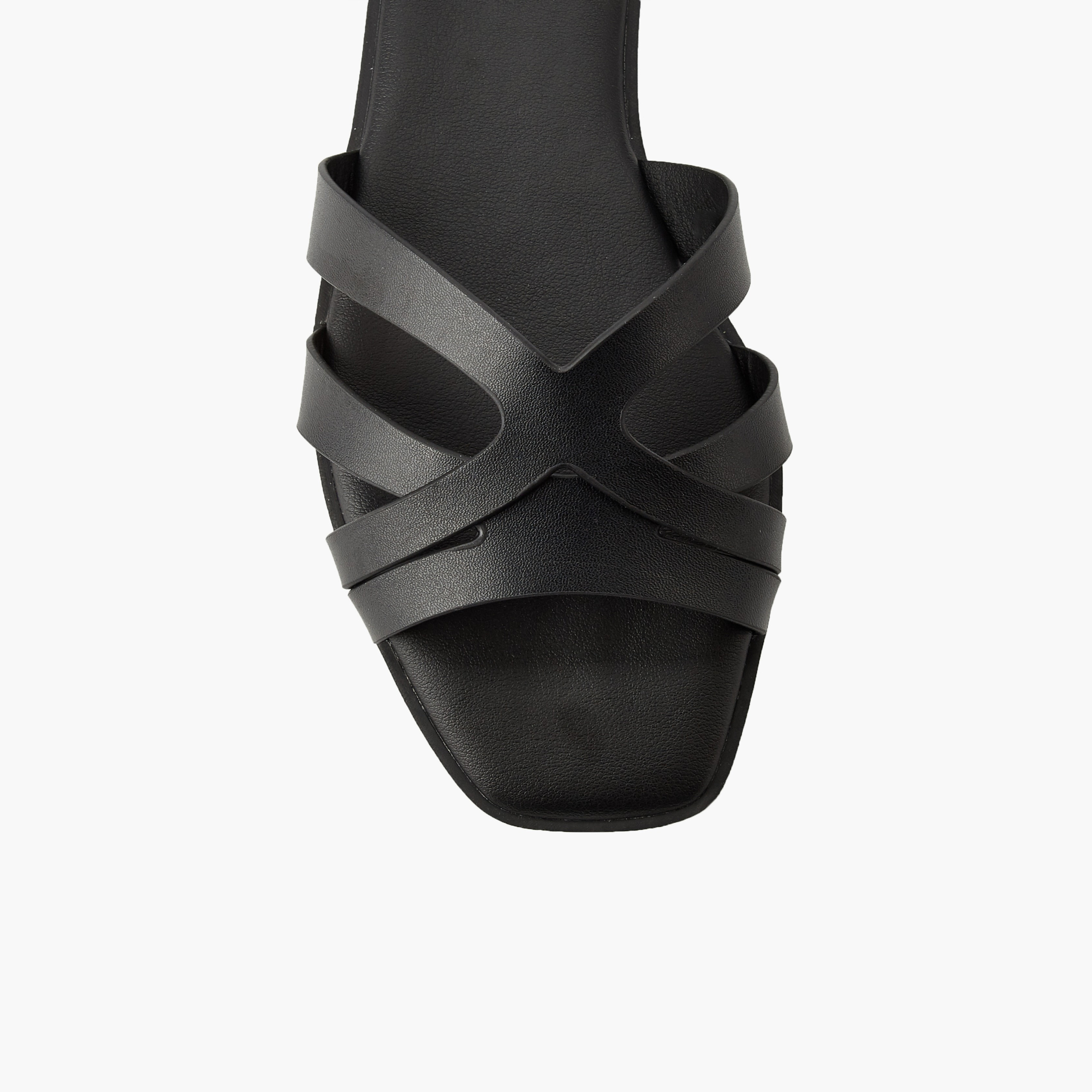 صندل سهل الارتداء بحزام متقاطع للنساء من فلورا بيلا-women-shoes-flats-sandals-image-4