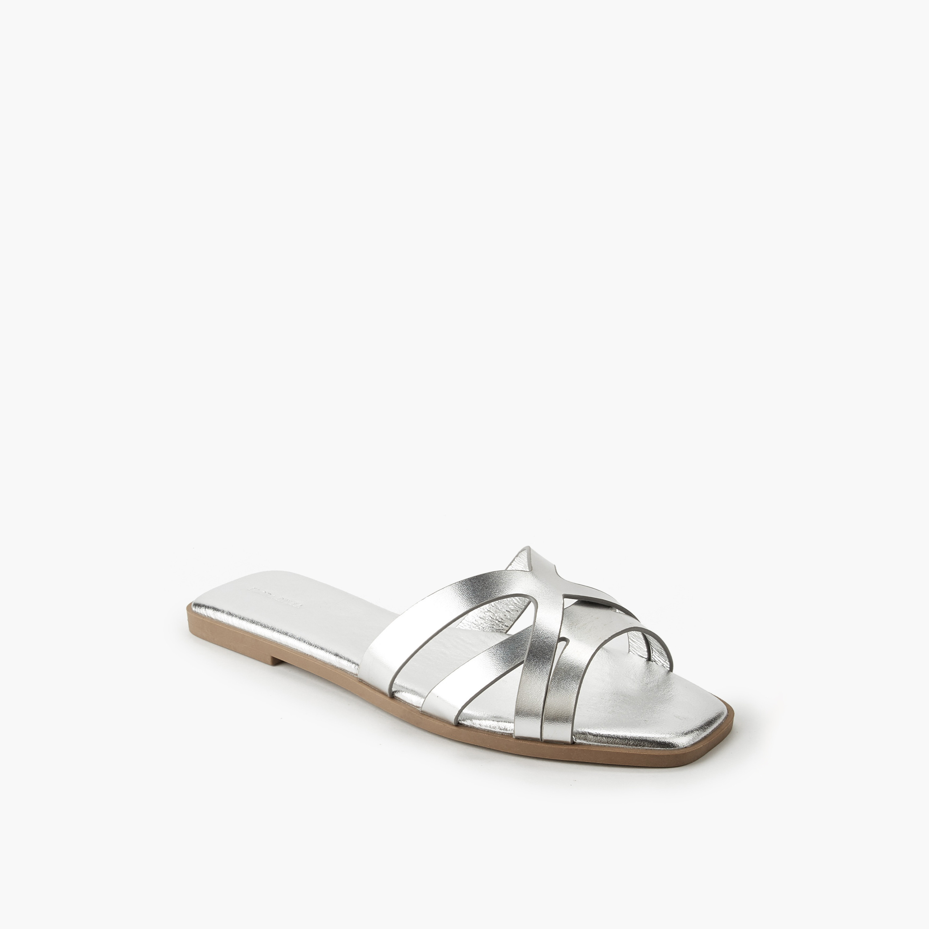 صندل سهل الارتداء بحزام متقاطع للنساء من فلورا بيلا-women-shoes-flats-sandals-image-12