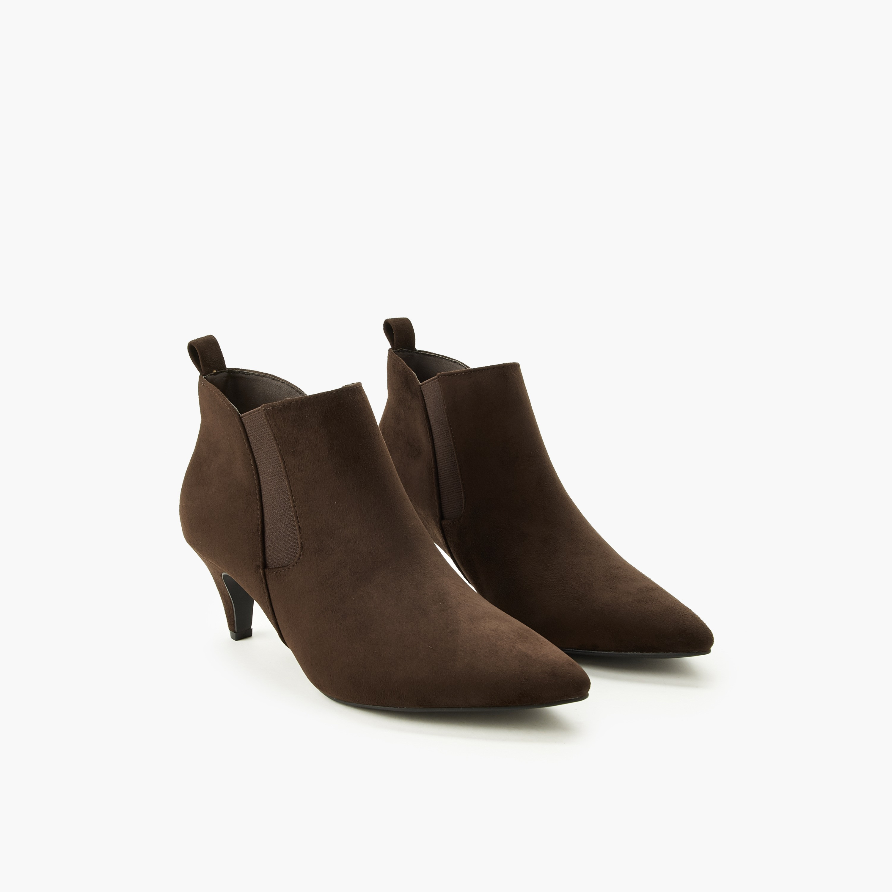 بوت للكاحل بكعب مخروطي للنساء من فلورا بيلا-women-shoes-boots-image-1