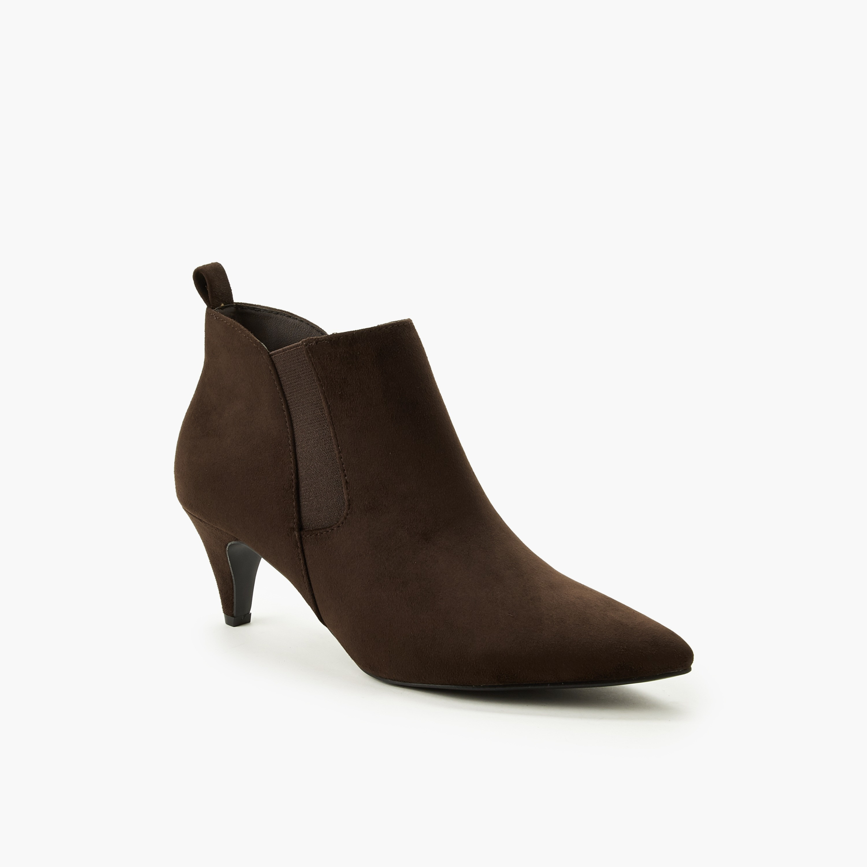 بوت للكاحل بكعب مخروطي للنساء من فلورا بيلا-women-shoes-boots-image-2