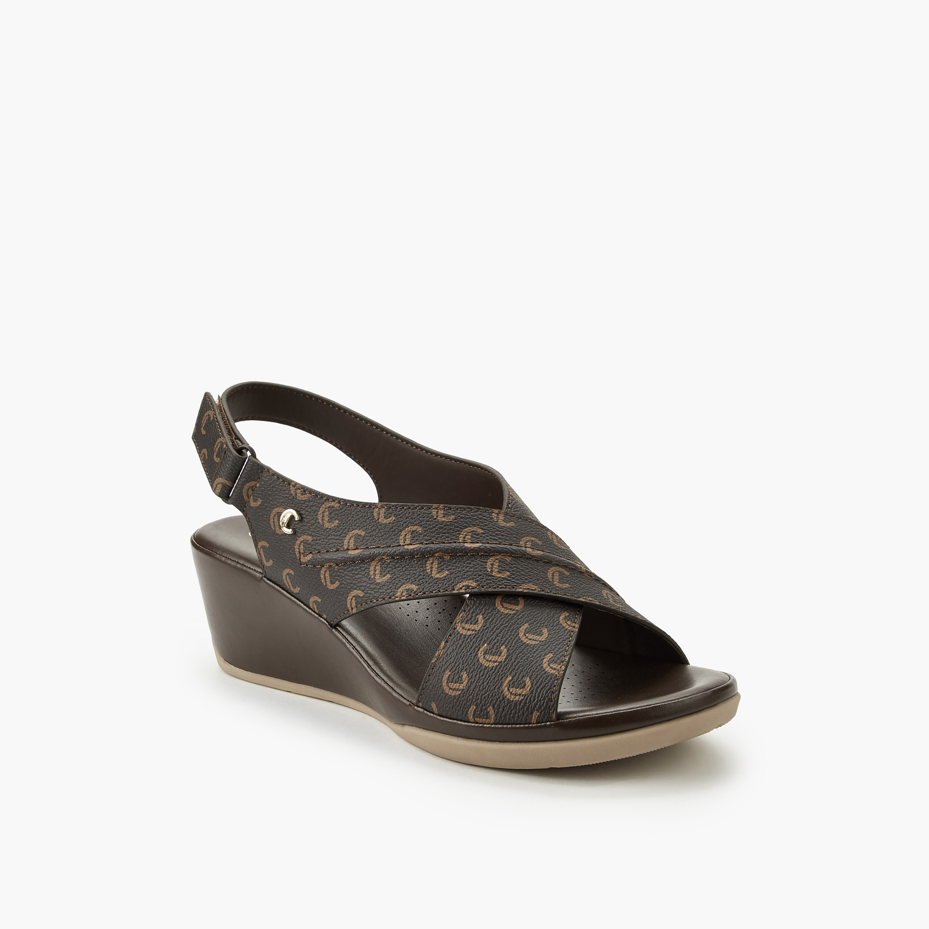 Le Confort Women Wedge Heel Sandals-women-shoes-sandals-heeled-image-3