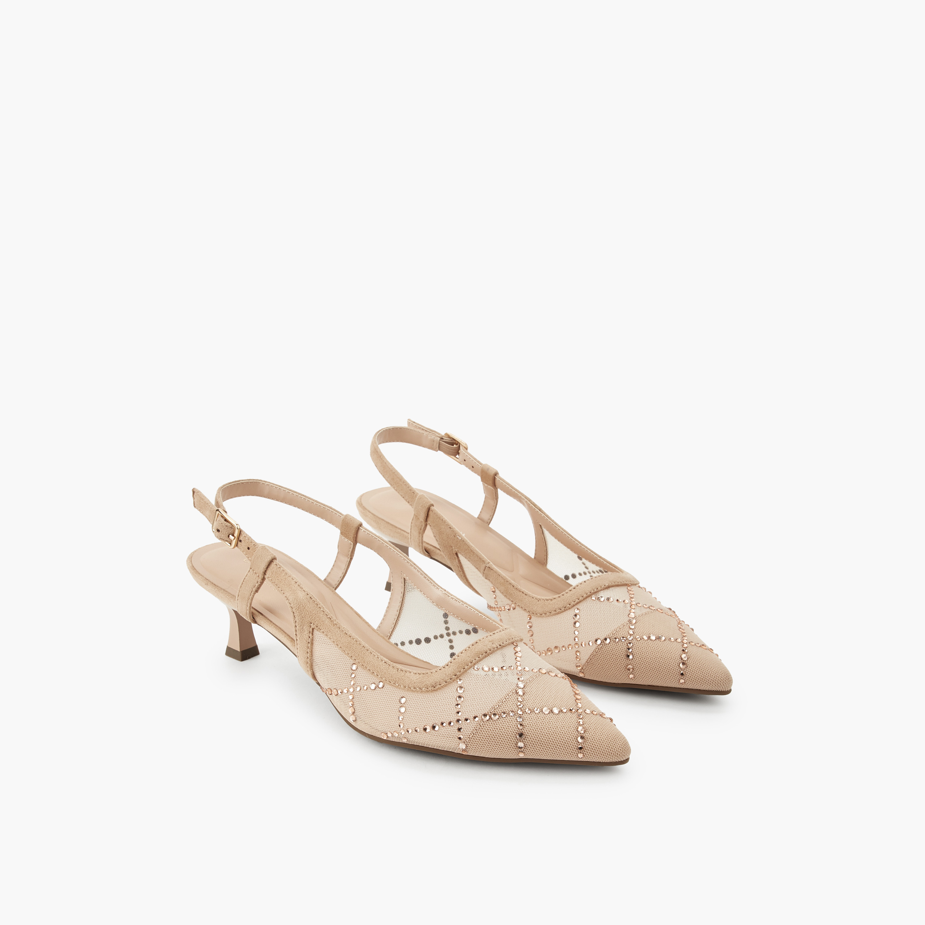 حذاء بكعب صغير مزين بمقدمة مدببة للنساء من سيليست-women-shoes-sandals-heeled-image-1