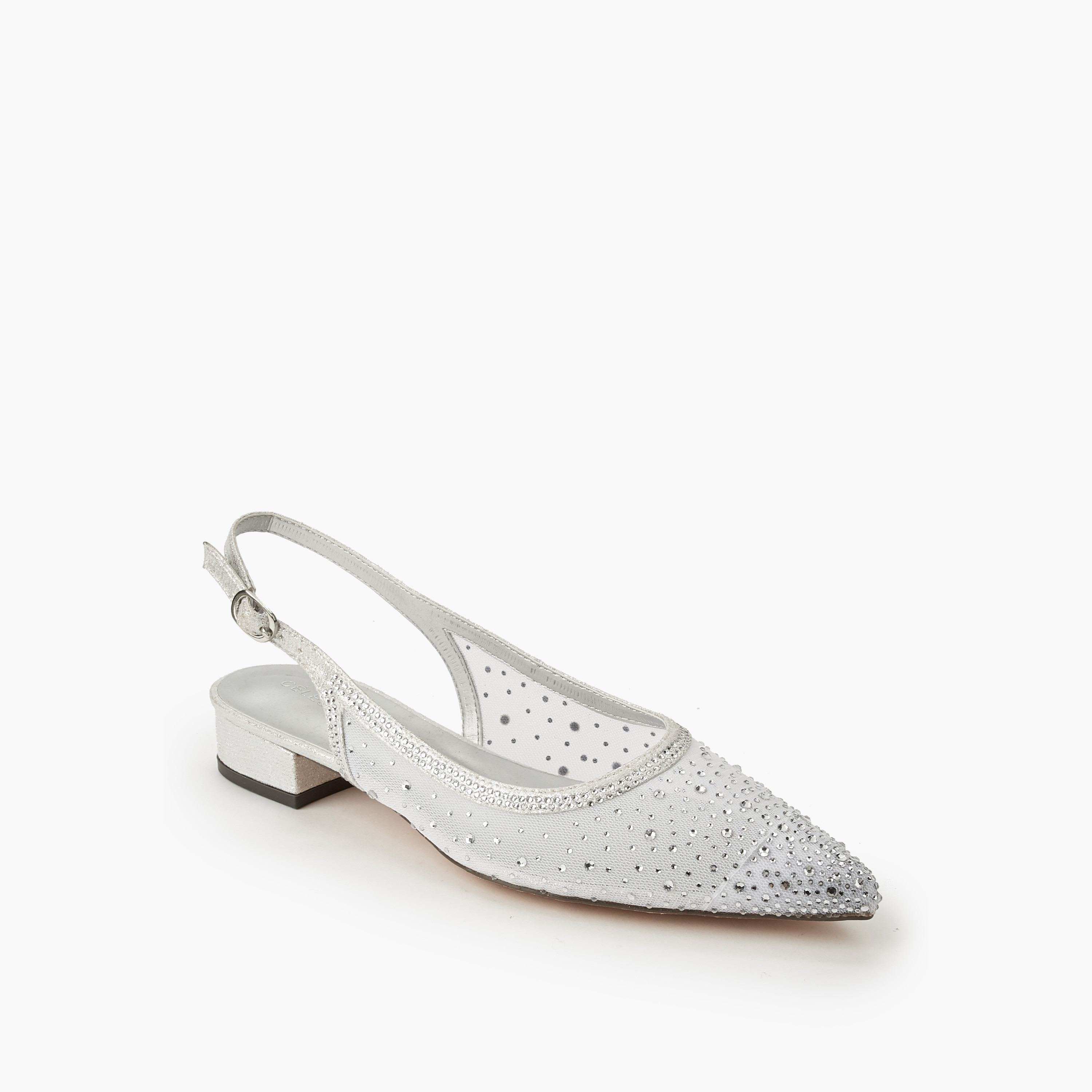 Celeste Women Embellished Buckle Closure Pointed Toe Shoes-women-shoes-sandals-heeled-image-2