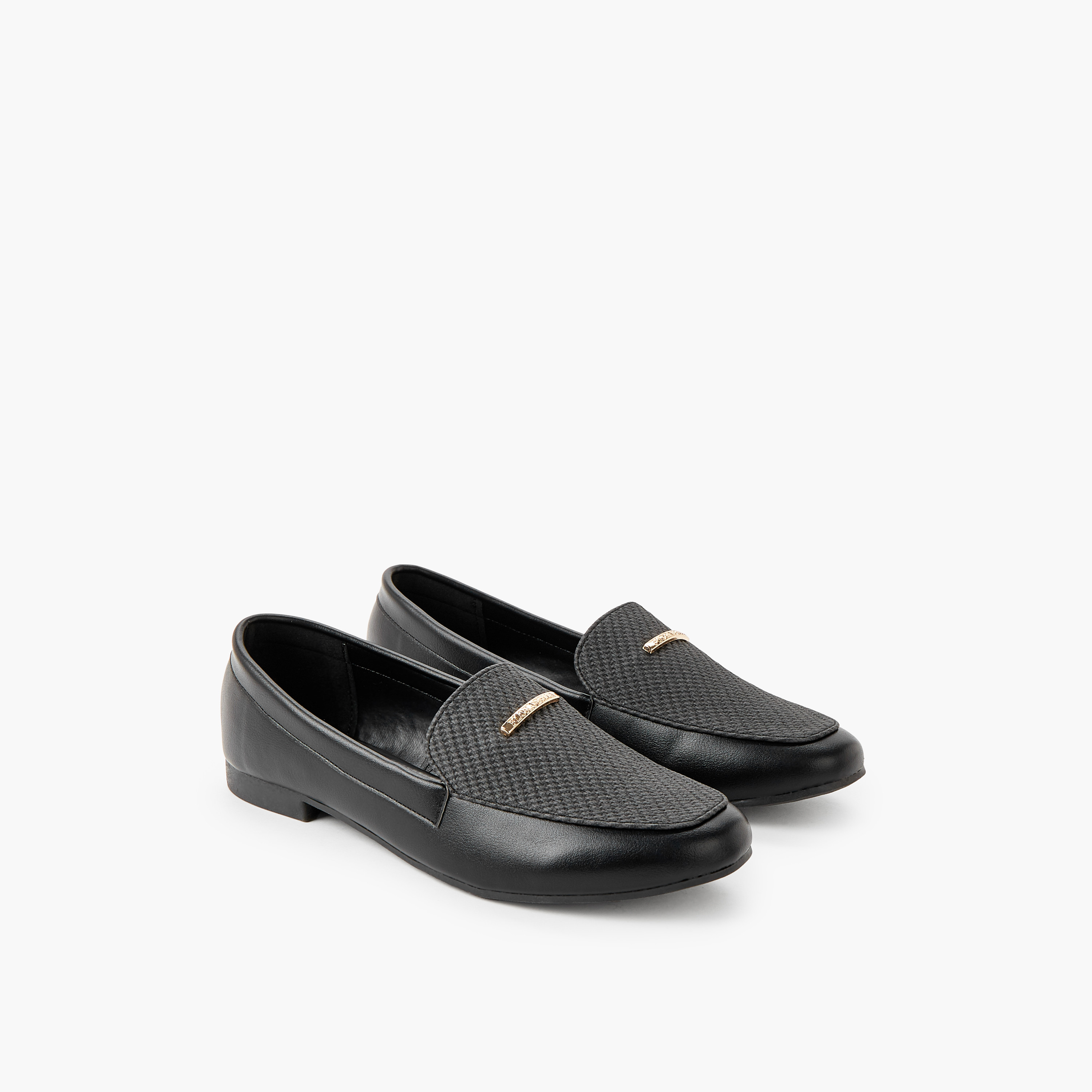 Flora Bella Women Textured Loafers-women-shoes-loafersandmoccasins-image-1