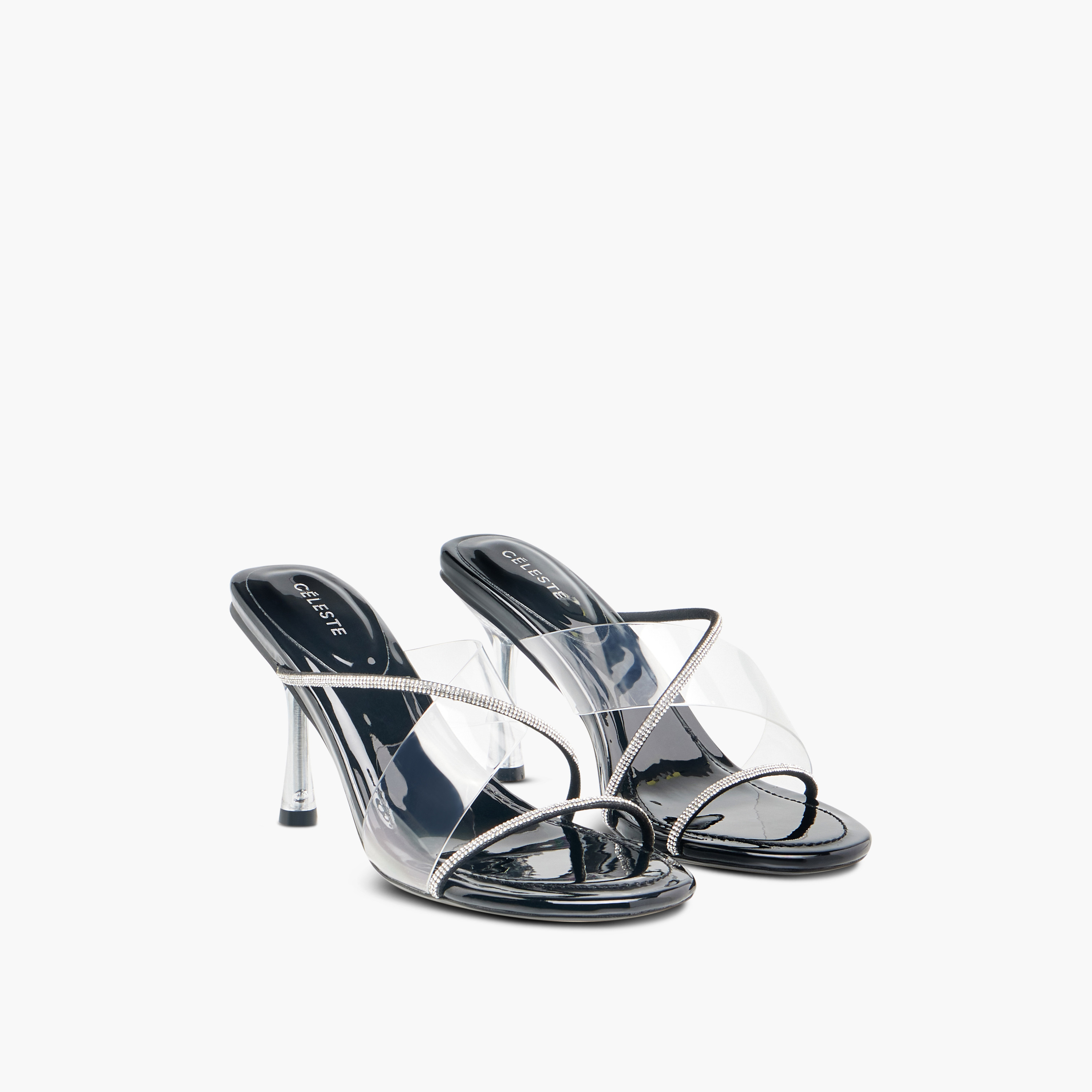 Celeste Women's Studded Slip-On Sandals with Stiletto Heels-women-shoes-sandals-heeled-image-1