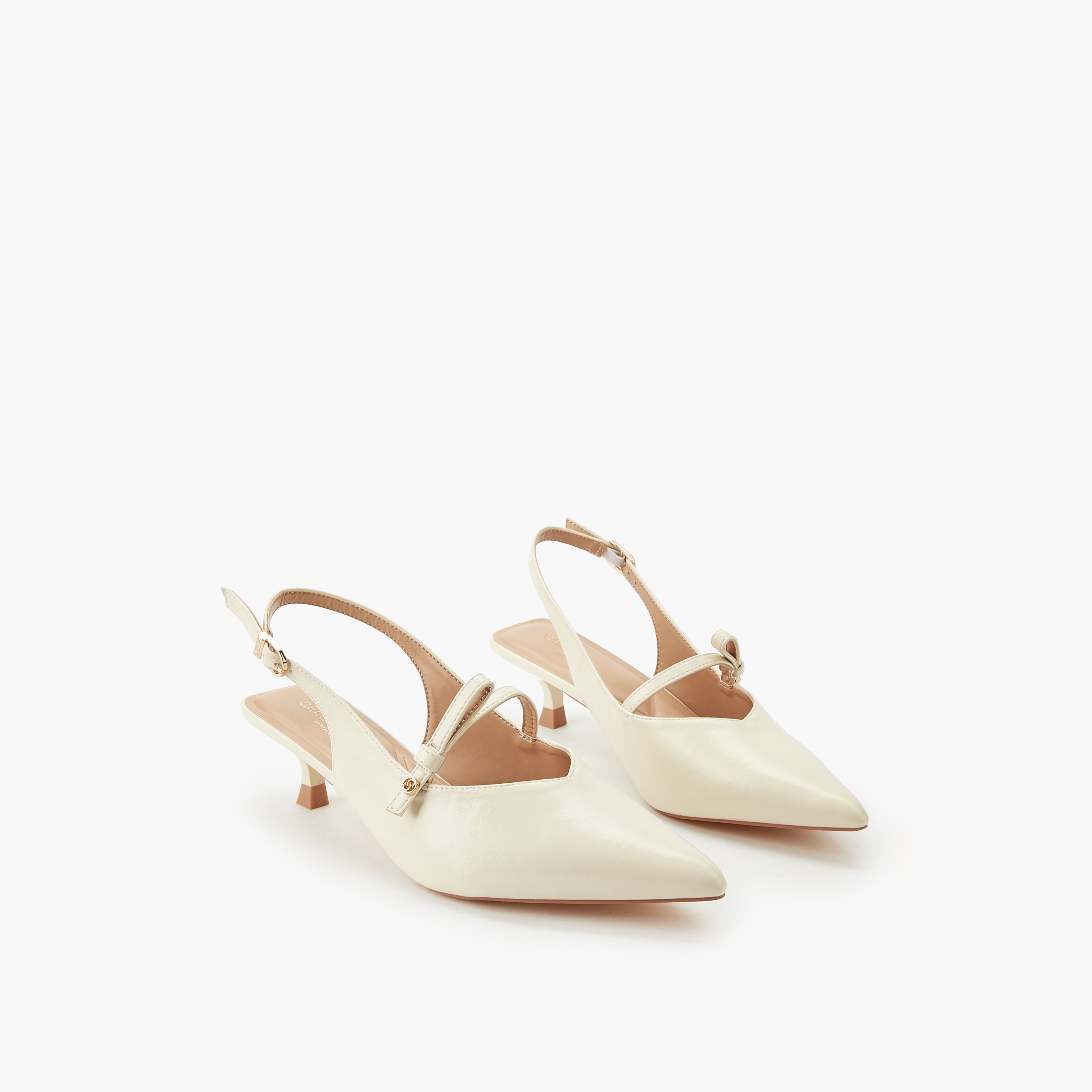 Celeste Women Pointed Toe Kitten Heel Shoes-women-shoes-heels-image-1