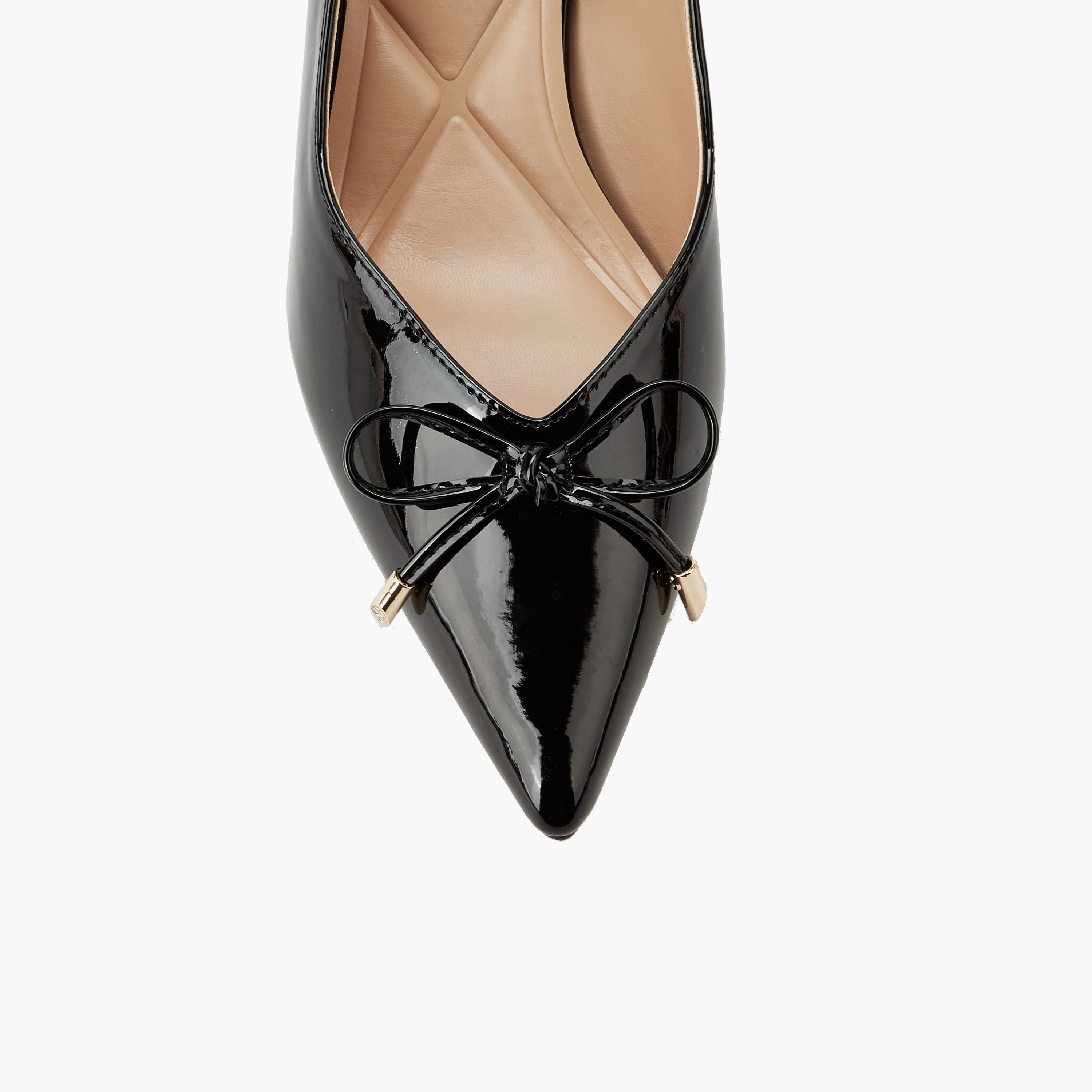 Celeste Women Bow Detail Kitten Heel Shoes-women-shoes-heels-image-5
