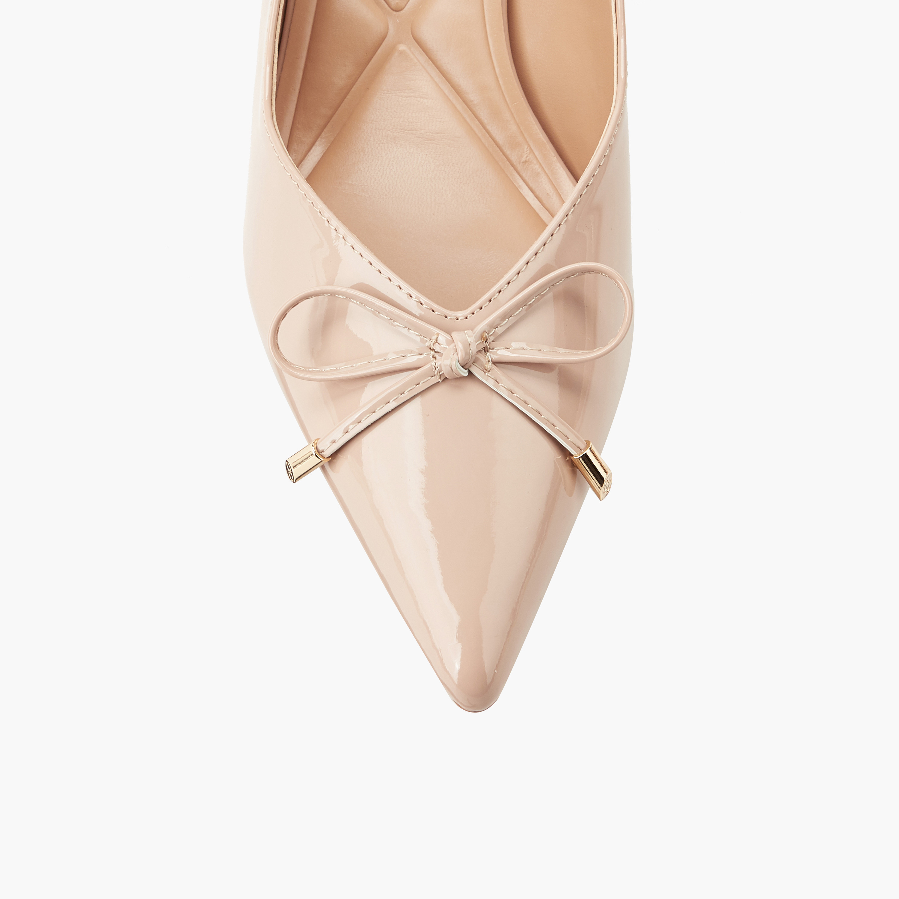 Celeste Women Bow Detail Kitten Heel Shoes-women-shoes-heels-image-4