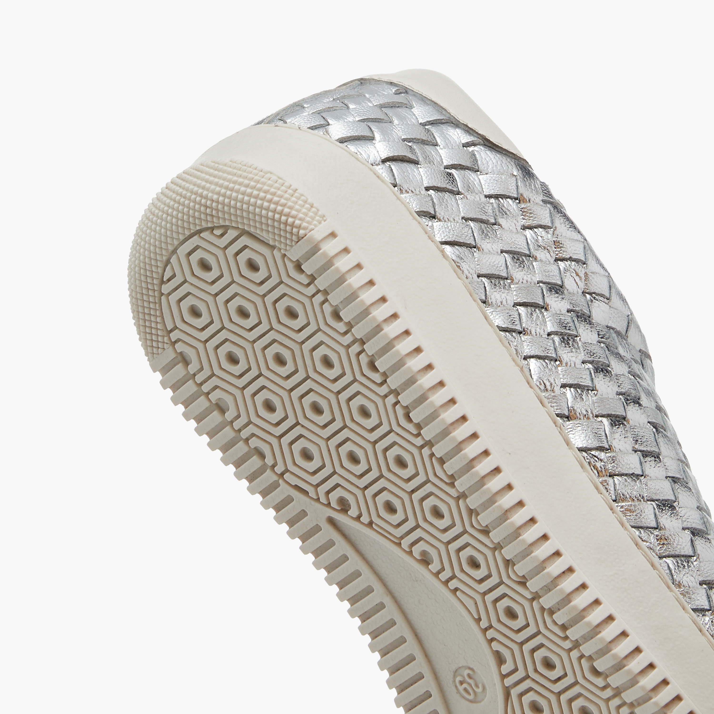 Paprika Quilted Sneakers with Lace-Up Closure-women-shoes-sneakers-image-5