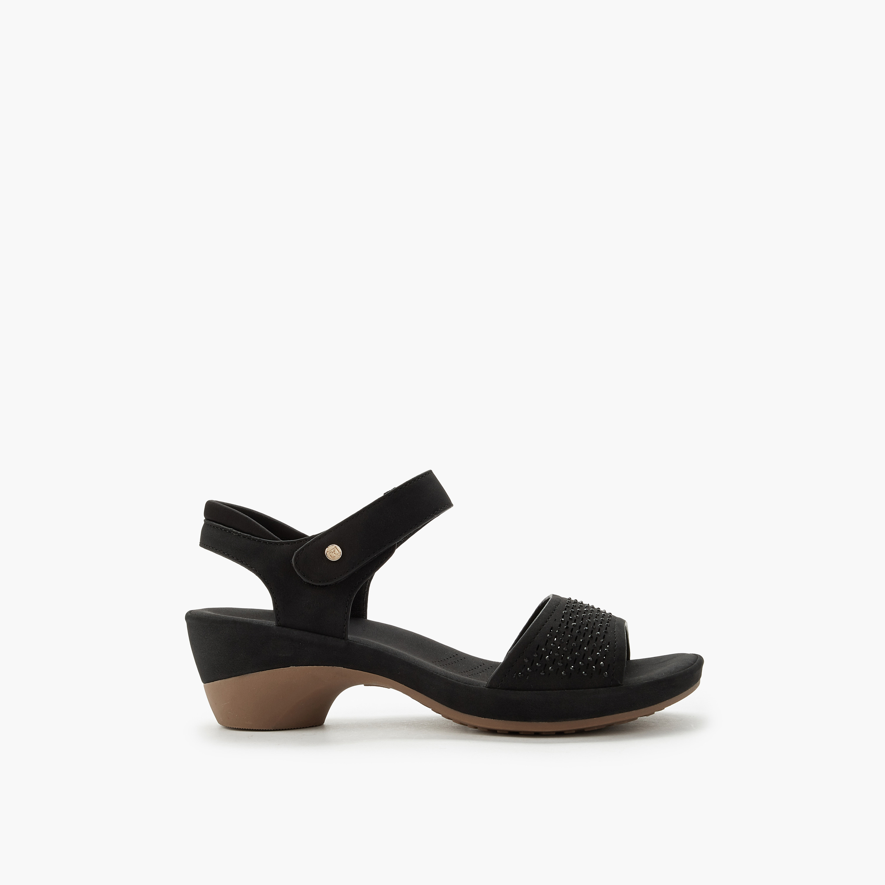 صندل بحزام وكعب عريض للنساء من فلورا بيلا-women-shoes-sandals-heeled-image-2