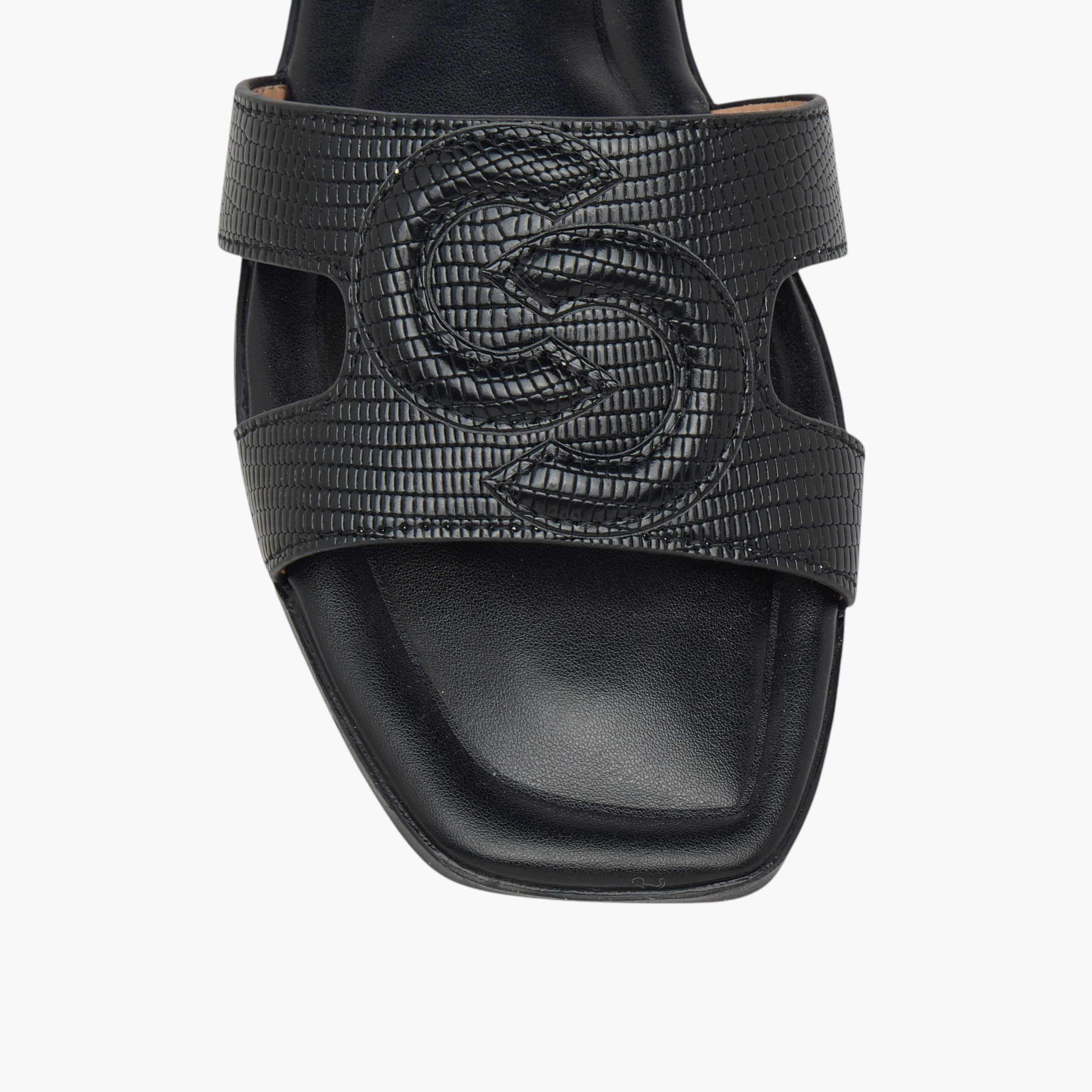 Celeste Women's Logo Embossed Slip-On Sandals-women-shoes-flats-sandals-image-4