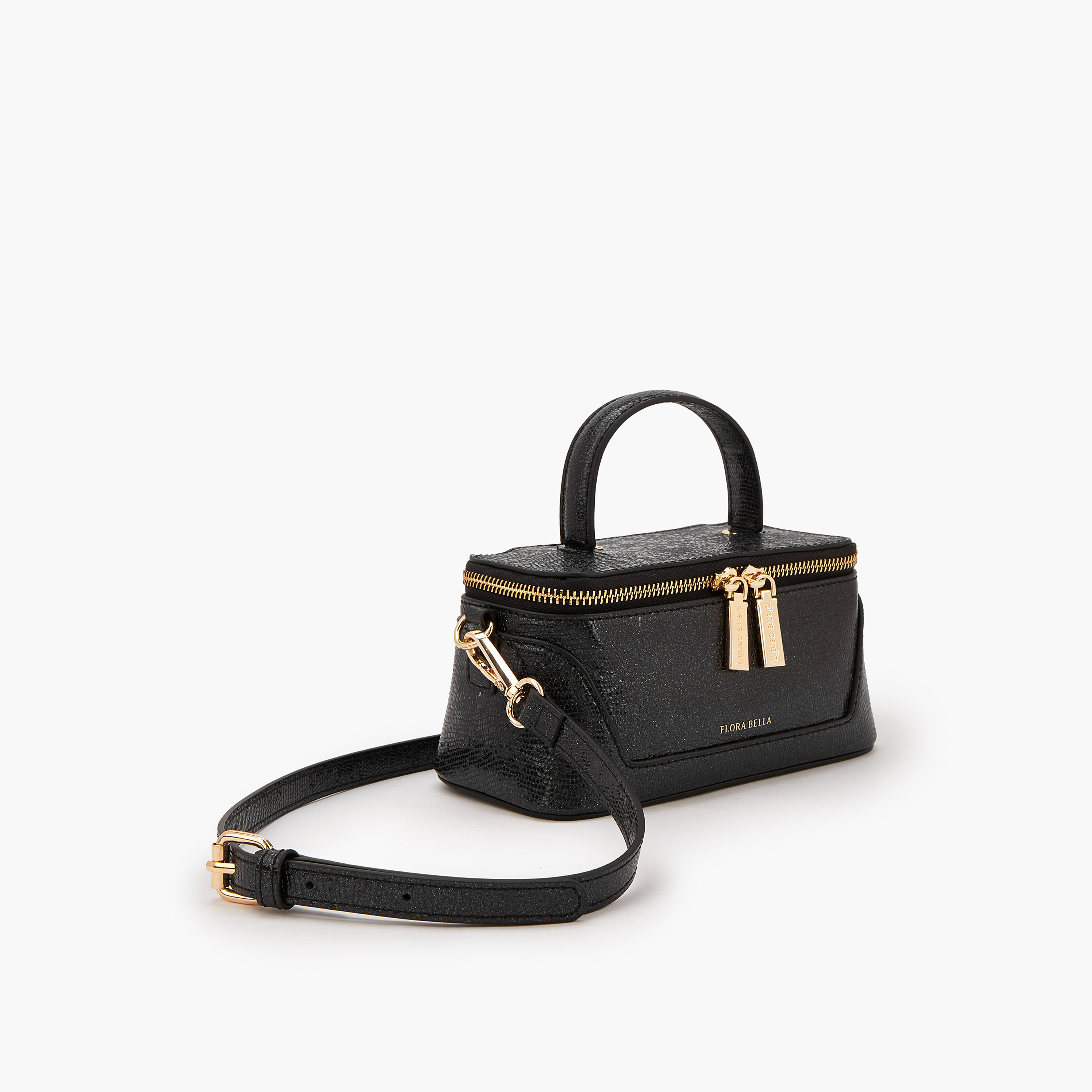 شنطة ساتشيل بارزة الملمس بحزام قابل للفصل من فلورا بيلا-women-bagsandwallets-handbags-image-2