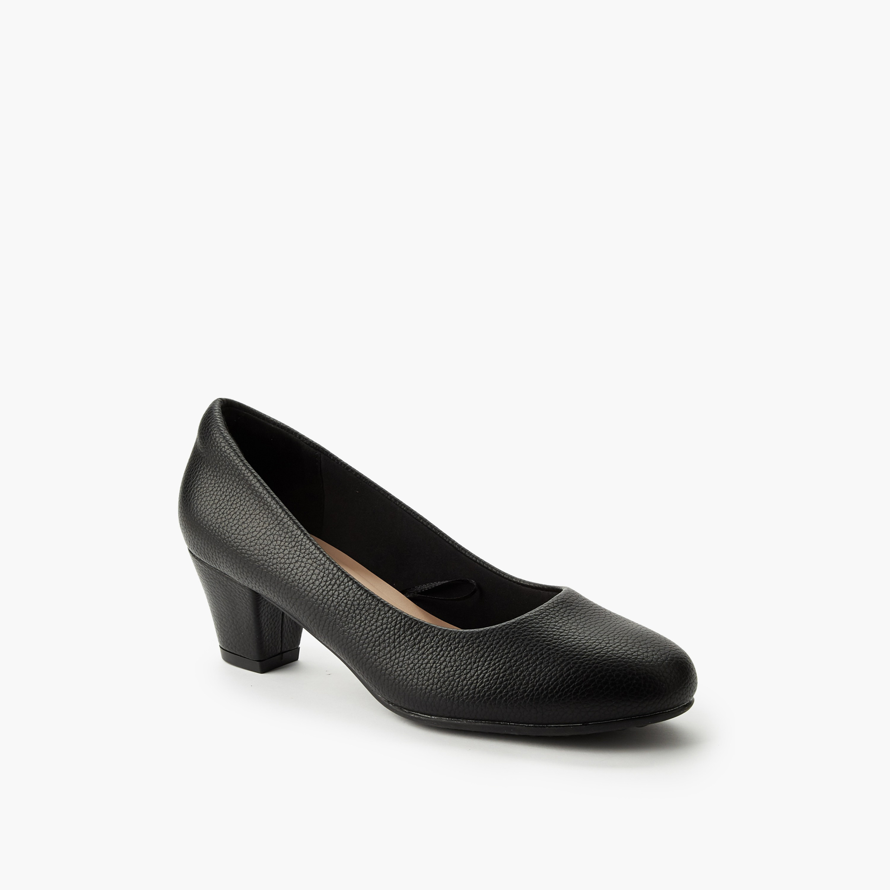 حذاء كلاسيكي بكعب عريض للنساء من فلورا بيلا-women-shoes-heels-image-2