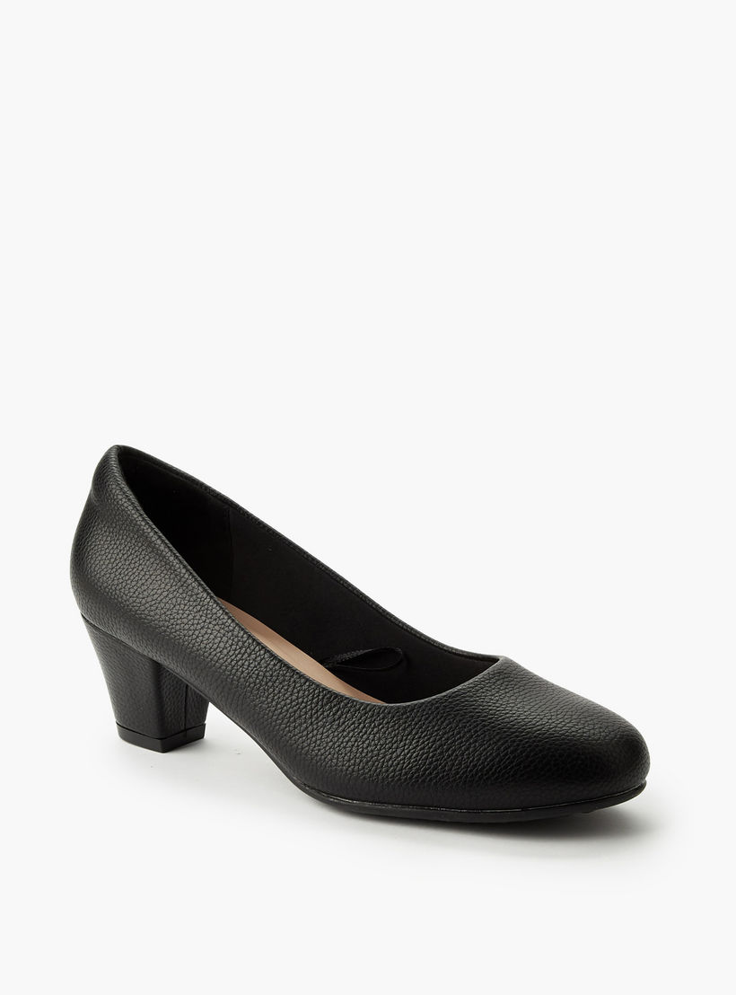 حذاء كلاسيكي بكعب عريض للنساء من فلورا بيلا-women-shoes-heels-image-2