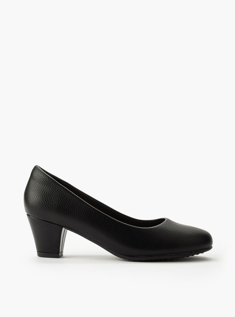 حذاء كلاسيكي بكعب عريض للنساء من فلورا بيلا-women-shoes-heels-image-3