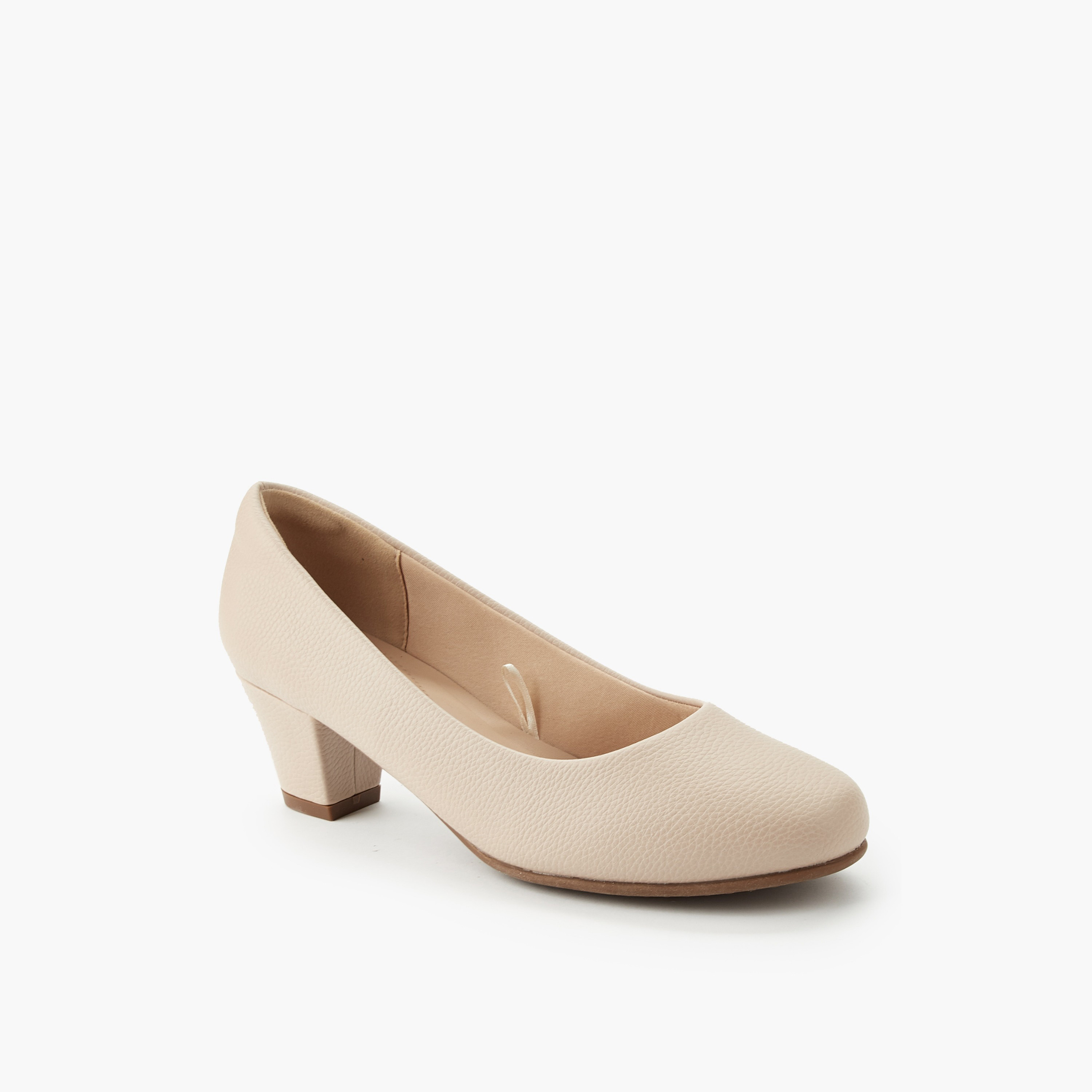 حذاء كلاسيكي بكعب عريض للنساء من فلورا بيلا-women-shoes-heels-image-2