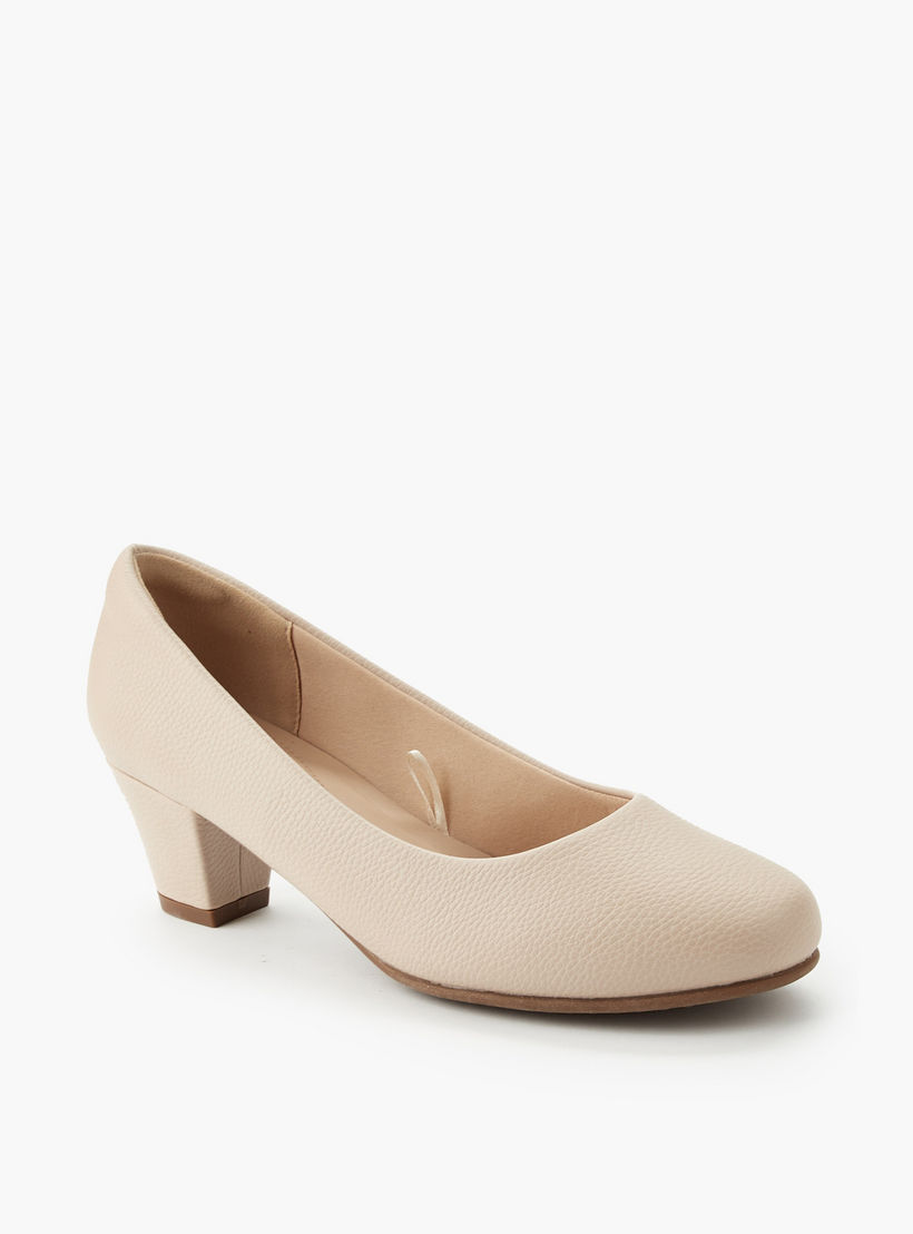 حذاء كلاسيكي بكعب عريض للنساء من فلورا بيلا-women-shoes-heels-image-2